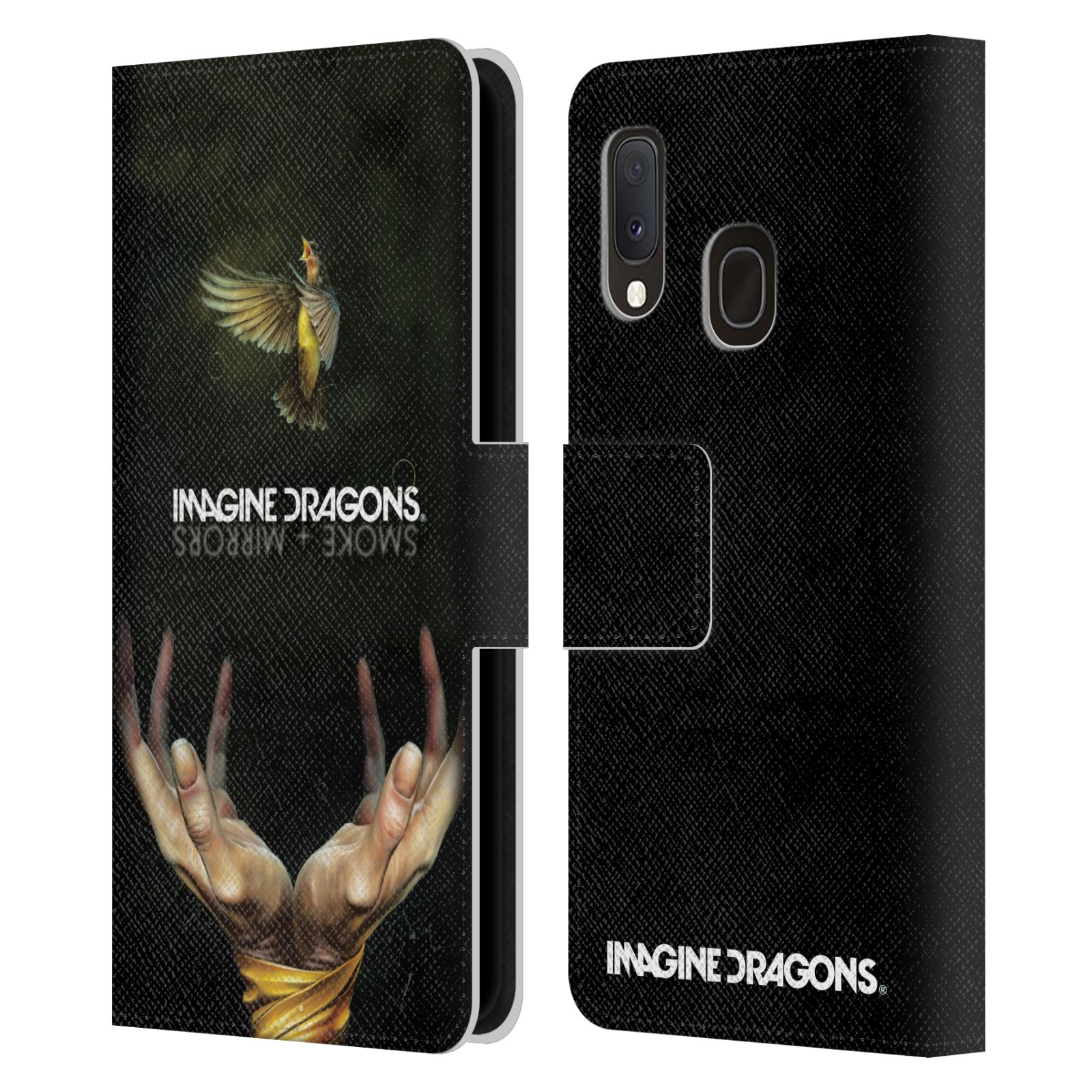 Pouzdro na mobil Samsung Galaxy A20e - Head Case - Imagine Dragons - Smoke and Mirrors