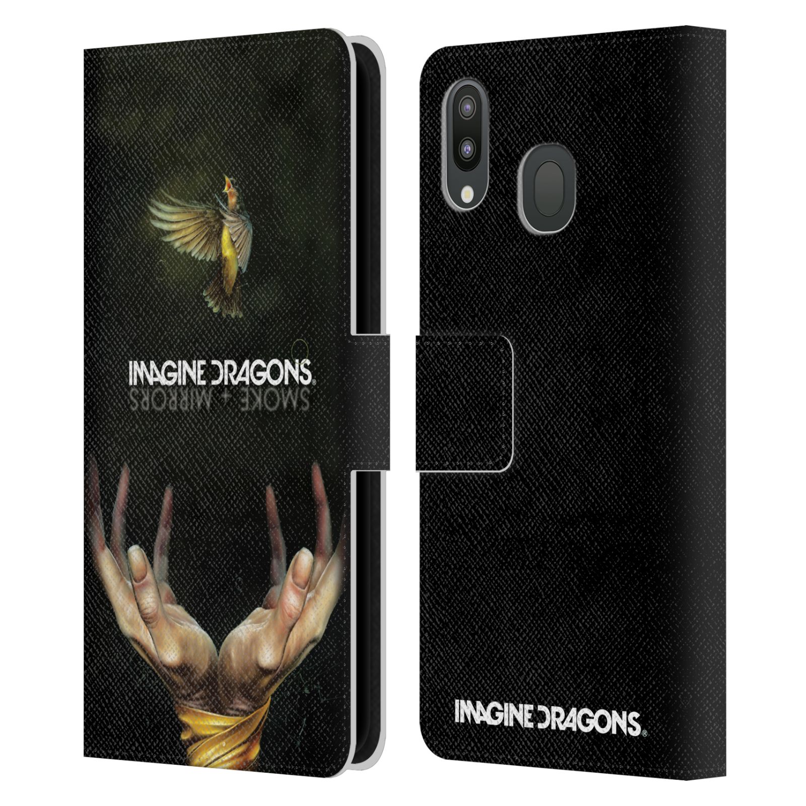 Pouzdro na mobil Samsung Galaxy M20 - Head Case - Imagine Dragons - Smoke and Mirrors