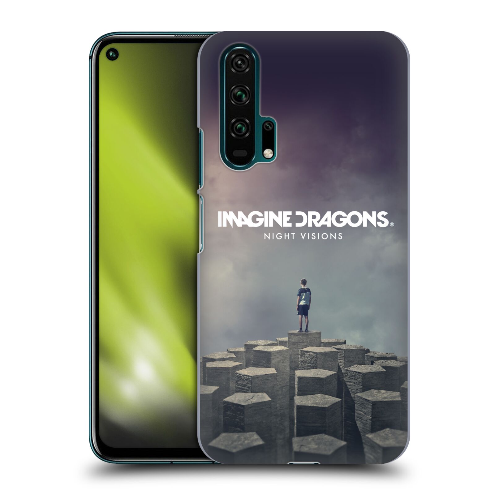Pouzdro na mobil Honor 20 PRO - HEAD CASE - hudební skupina Imagine Dragons Night Visions