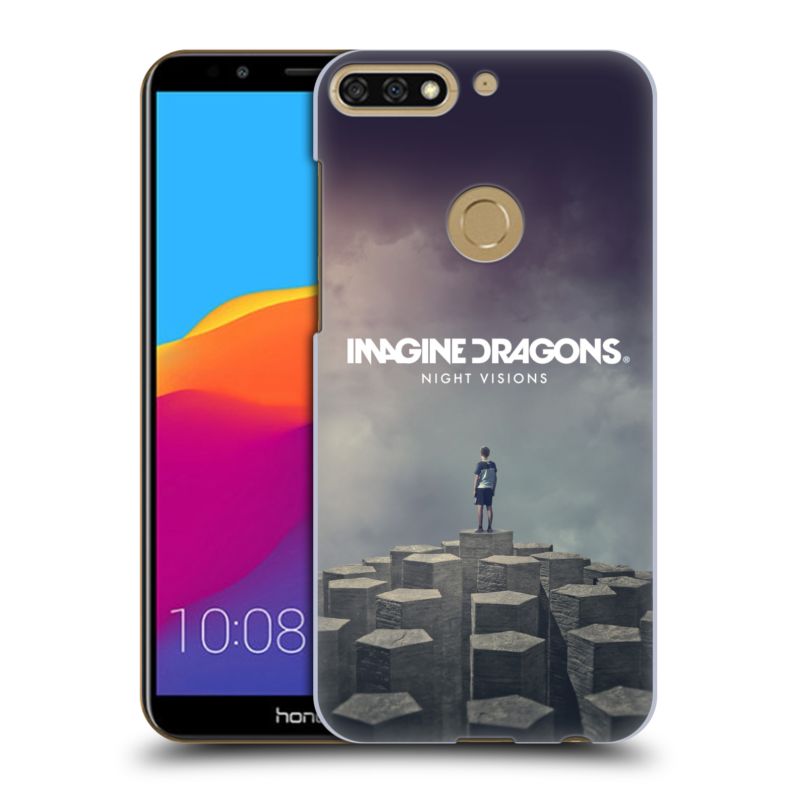 HEAD CASE plastový obal na mobil Honor 7c hudební skupina Imagine Dragons Night Visions