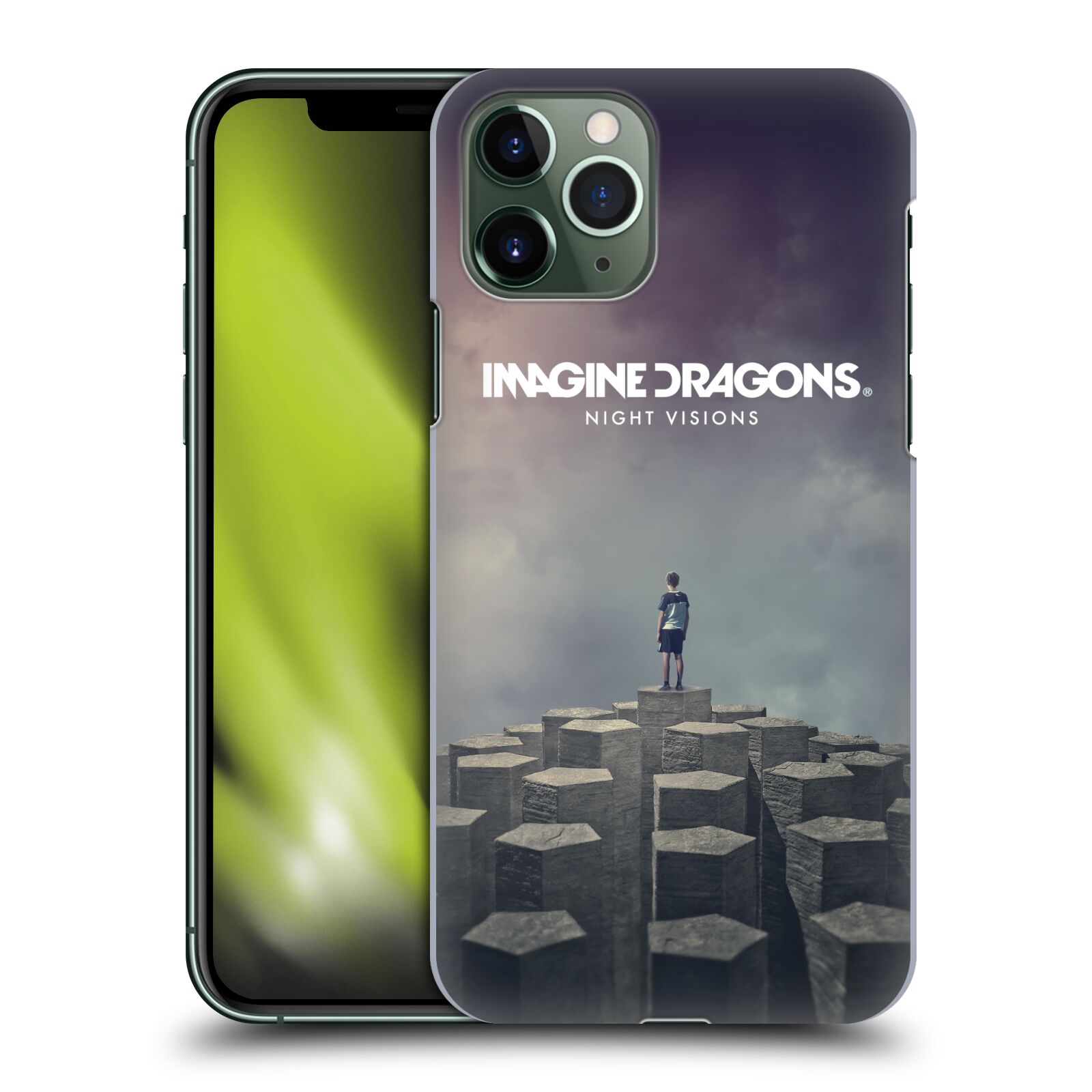 Pouzdro na mobil Apple Iphone 11 PRO - HEAD CASE - hudební skupina Imagine Dragons Night Visions