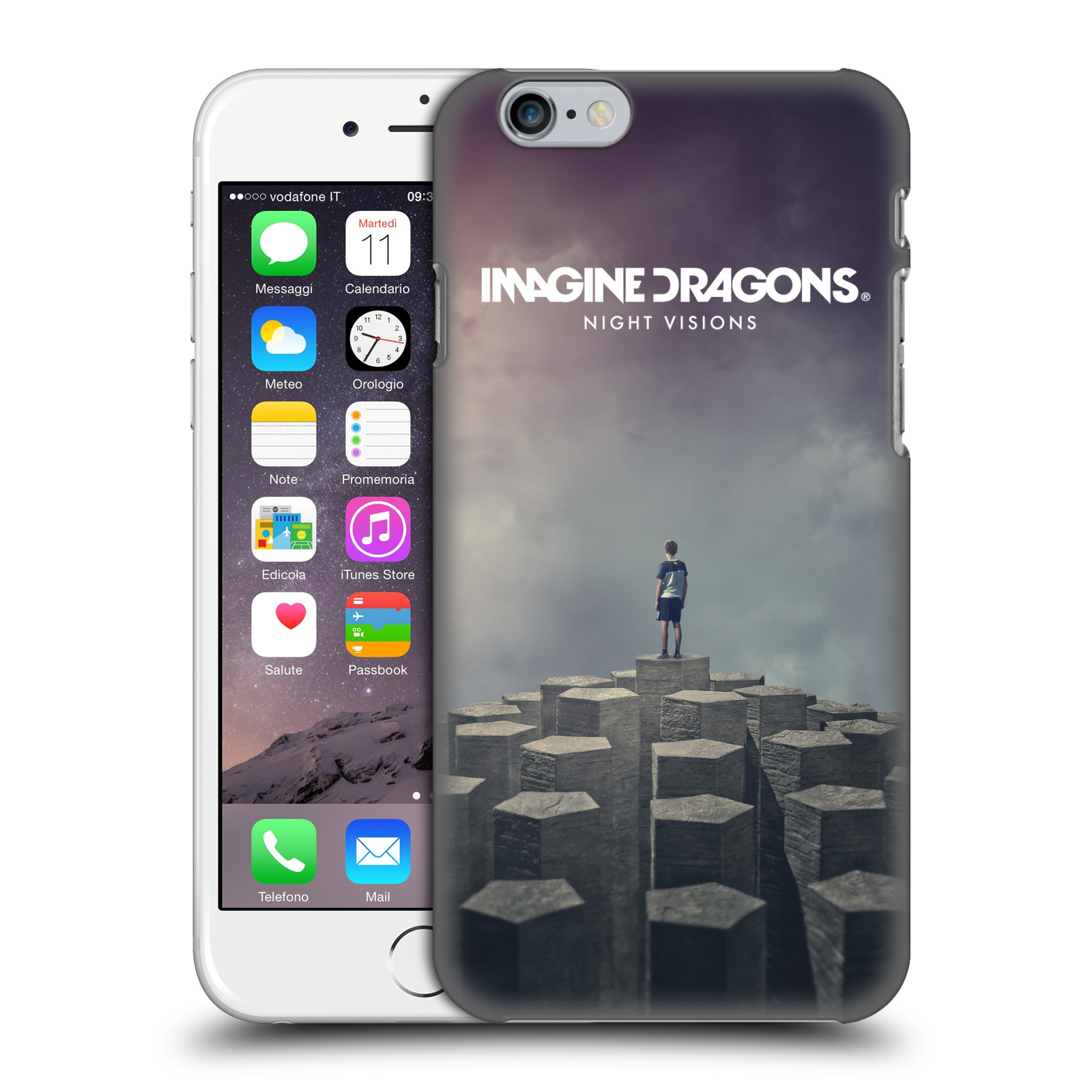 Plastové pouzdro pro mobil Apple Iphone 6/6S hudební skupina Imagine Dragons Night Visions