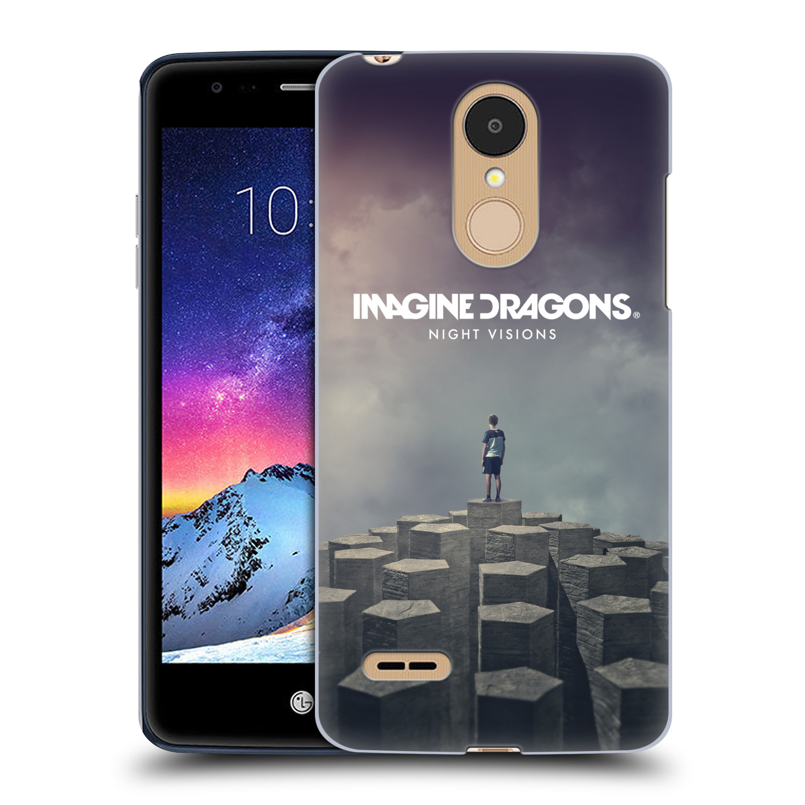 HEAD CASE plastový obal na mobil LG K9 / K8 2018 hudební skupina Imagine Dragons Night Visions