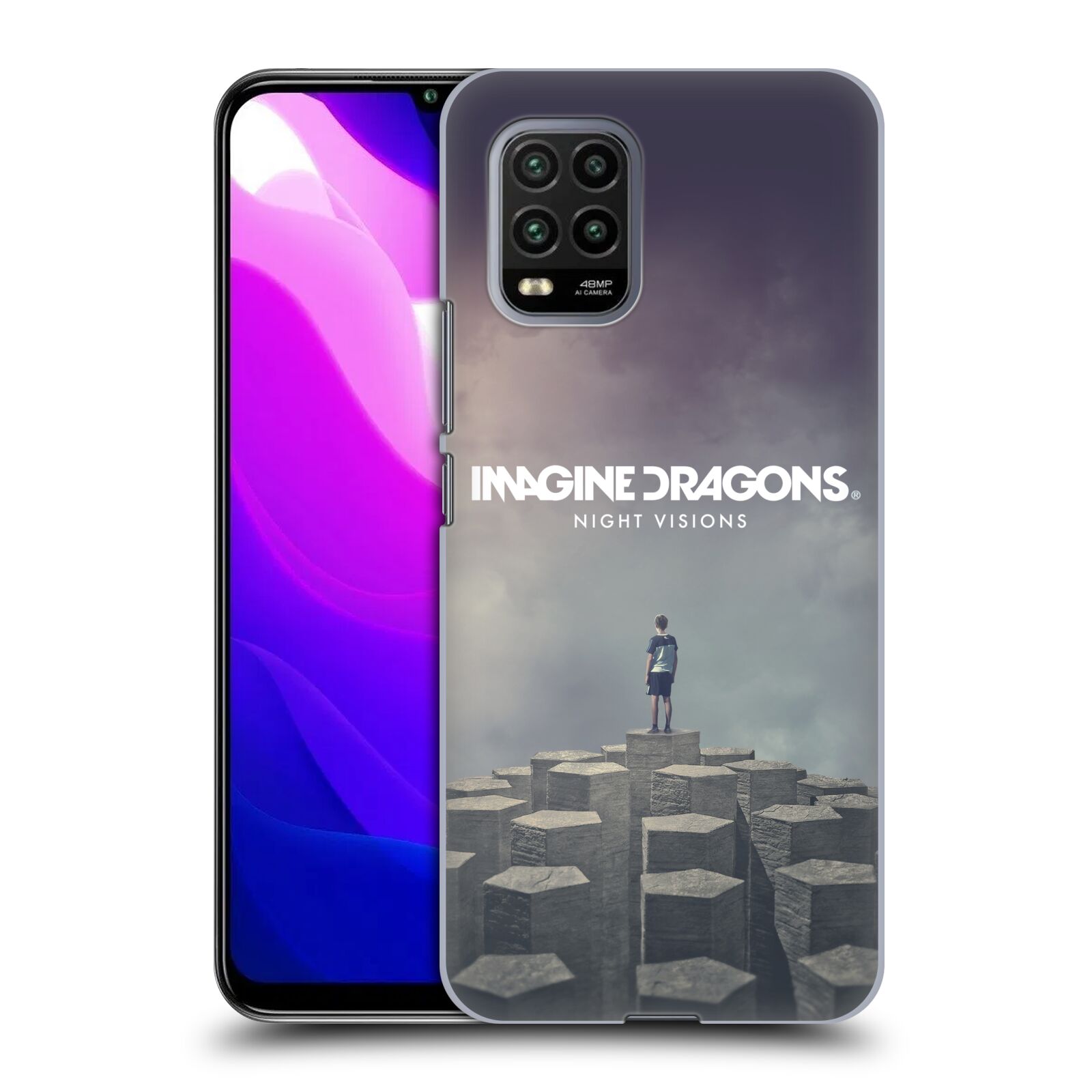Zadní kryt, obal na mobil Xiaomi Mi 10 LITE hudební skupina Imagine Dragons Night Visions