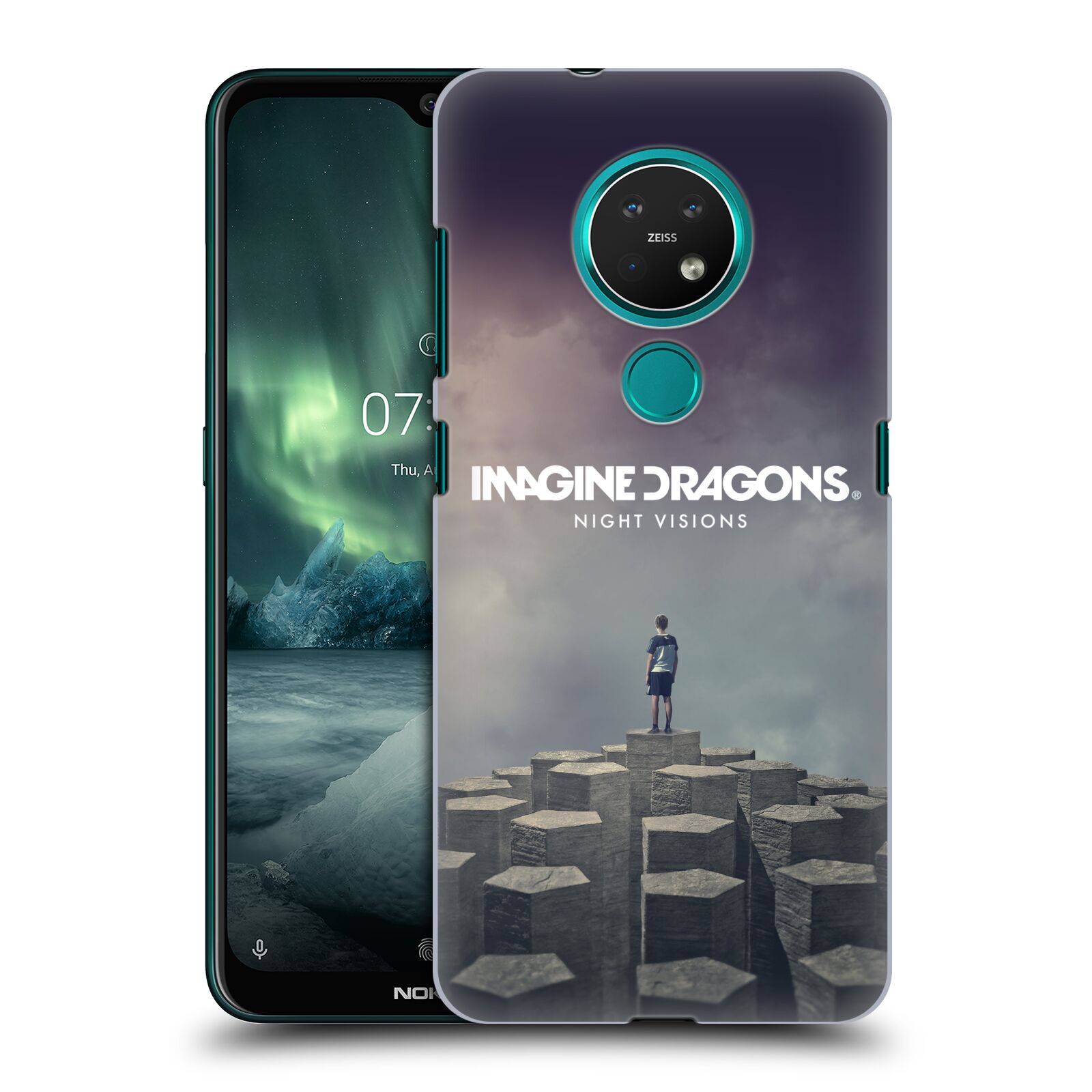 Pouzdro na mobil NOKIA 7.2 - HEAD CASE - hudební skupina Imagine Dragons Night Visions