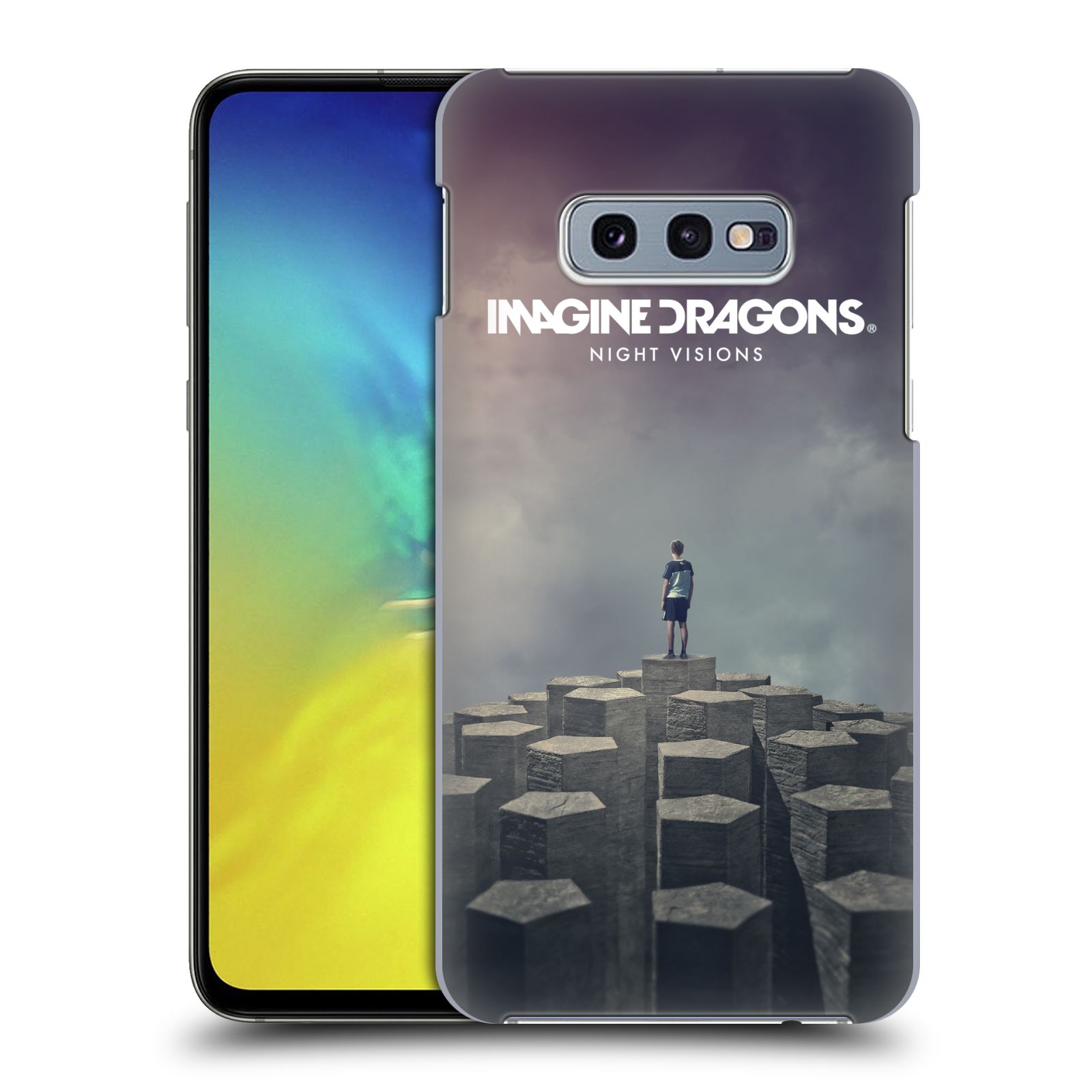 Pouzdro na mobil Samsung Galaxy S10e - HEAD CASE - hudební skupina Imagine Dragons Night Visions