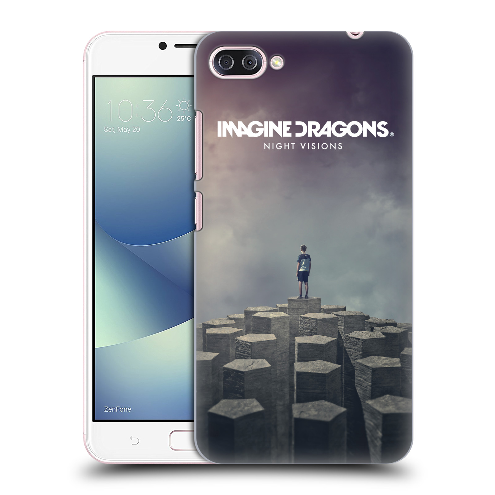 HEAD CASE plastový obal na mobil Asus Zenfone 4 MAX ZC554KL hudební skupina Imagine Dragons Night Visions