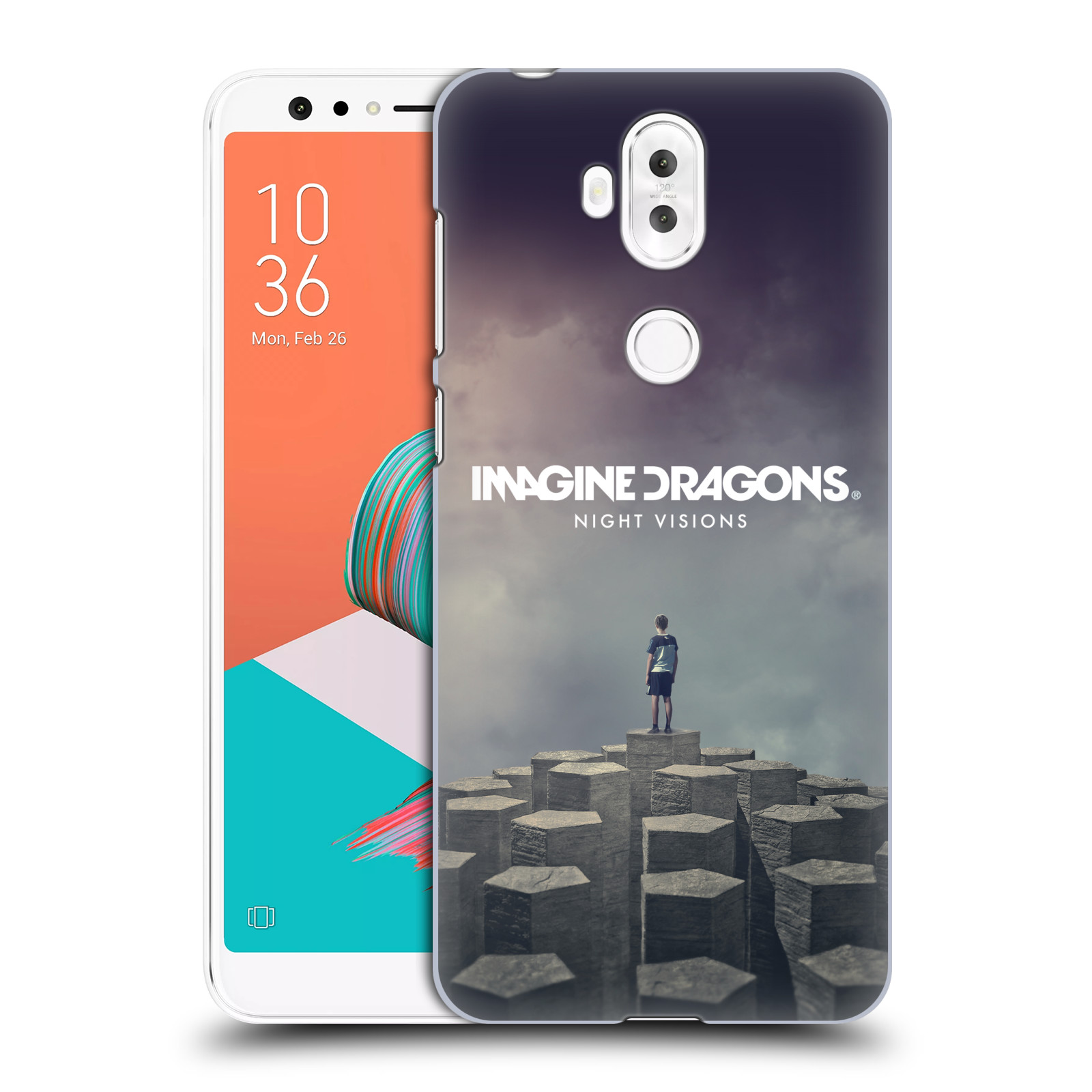 HEAD CASE plastový obal na mobil Asus Zenfone 5 LITE ZC600KL hudební skupina Imagine Dragons Night Visions