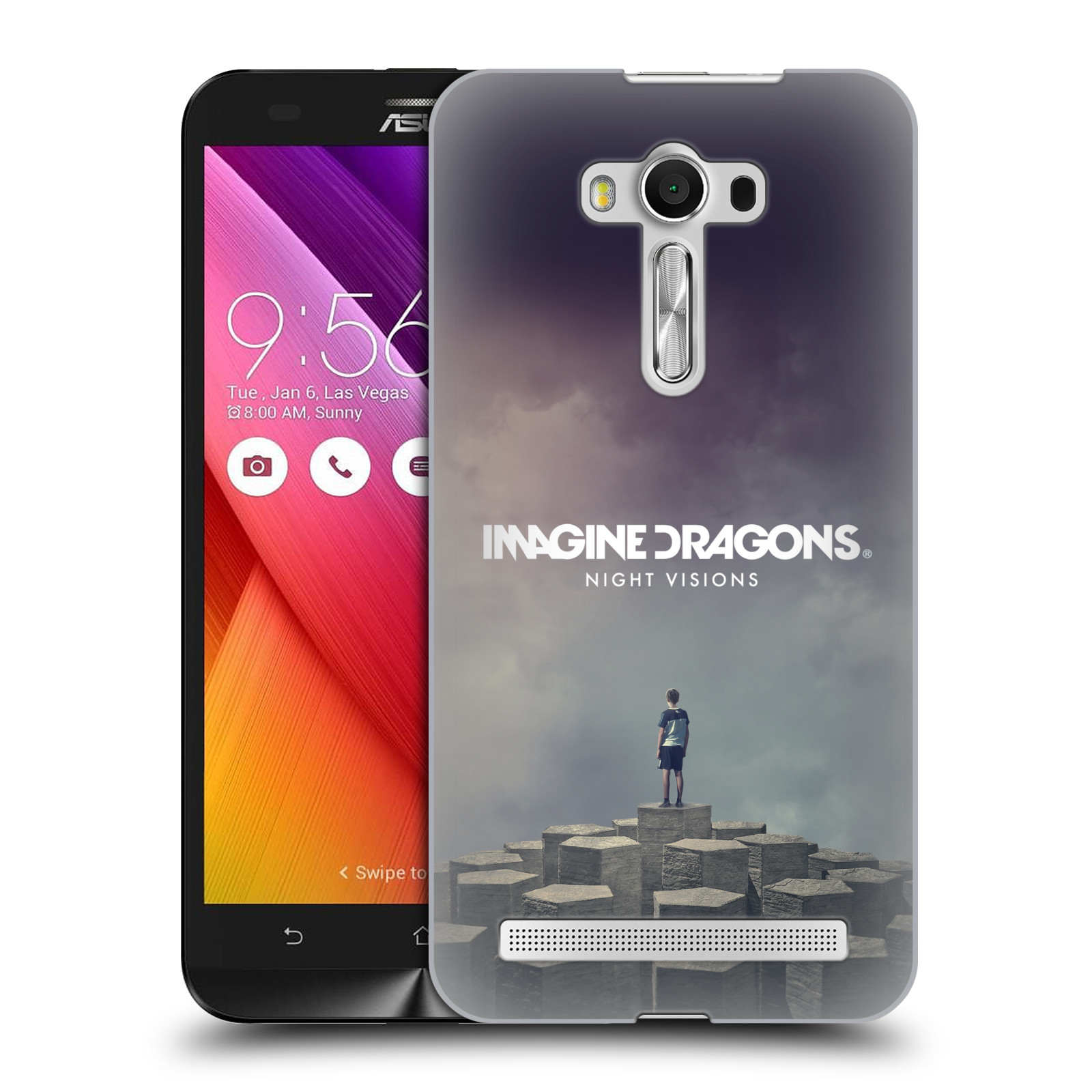 HEAD CASE plastový obal na mobil Asus Zenfone 2 LASER (5,5 displej ZE550KL) hudební skupina Imagine Dragons Night Visions
