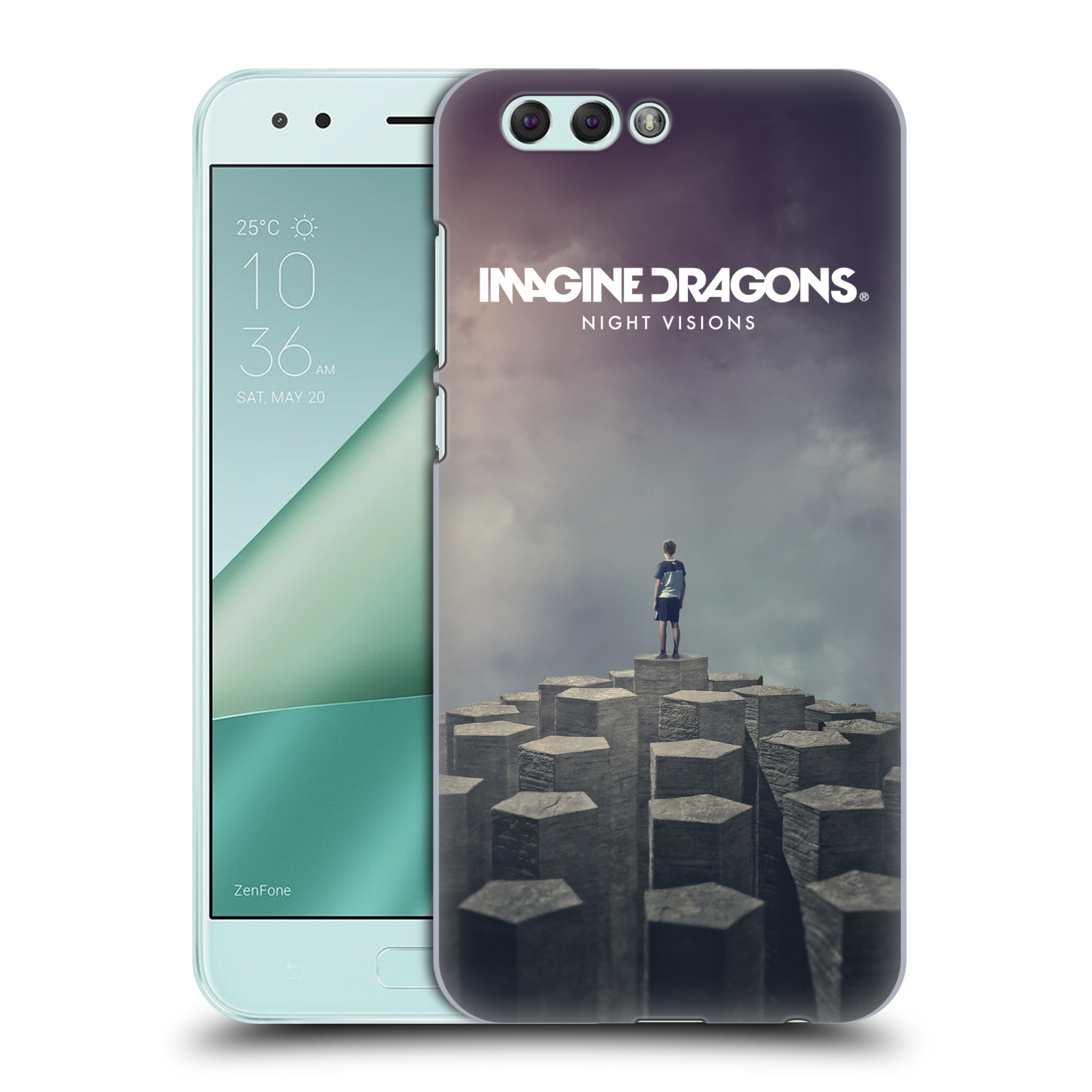 HEAD CASE plastový obal na mobil Asus Zenfone 4 ZE554KL hudební skupina Imagine Dragons Night Visions