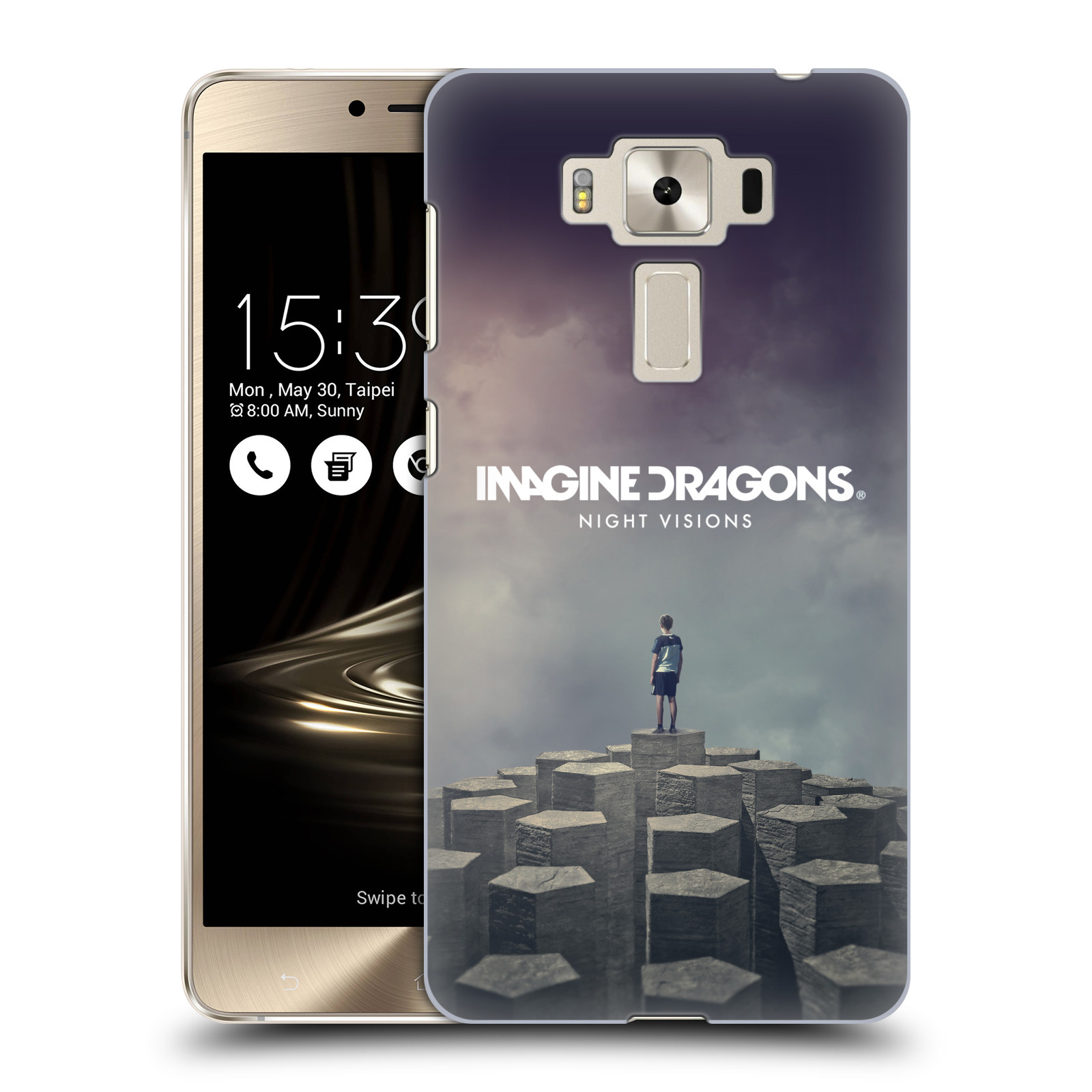 HEAD CASE plastový obal na mobil Asus Zenfone 3 DELUXE ZS550KL hudební skupina Imagine Dragons Night Visions