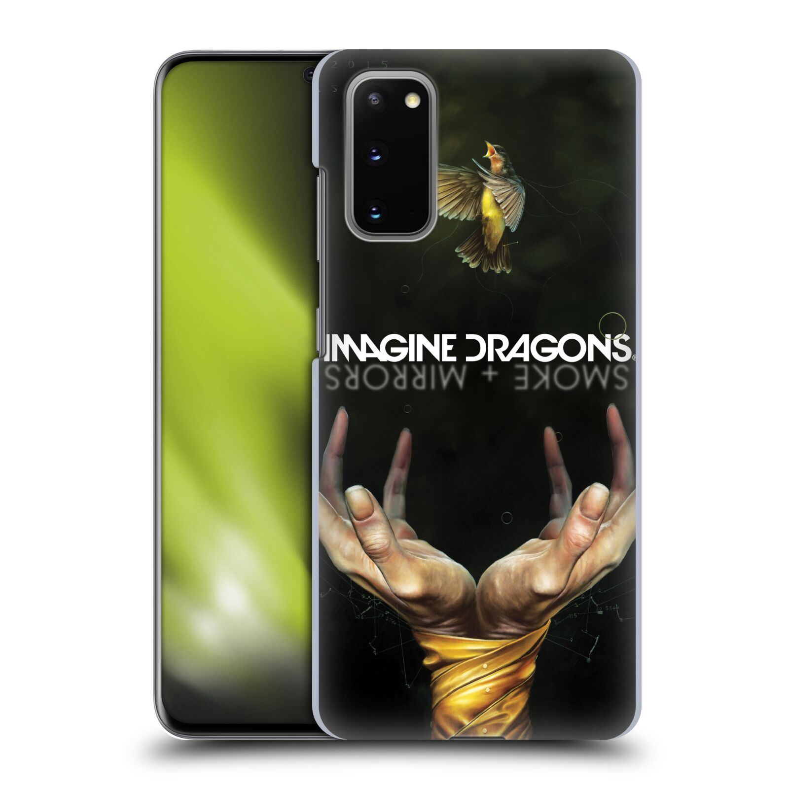 Pouzdro na mobil Samsung Galaxy S20 - HEAD CASE - hudební skupina Imagine Dragons SMOKE and MIRRORS