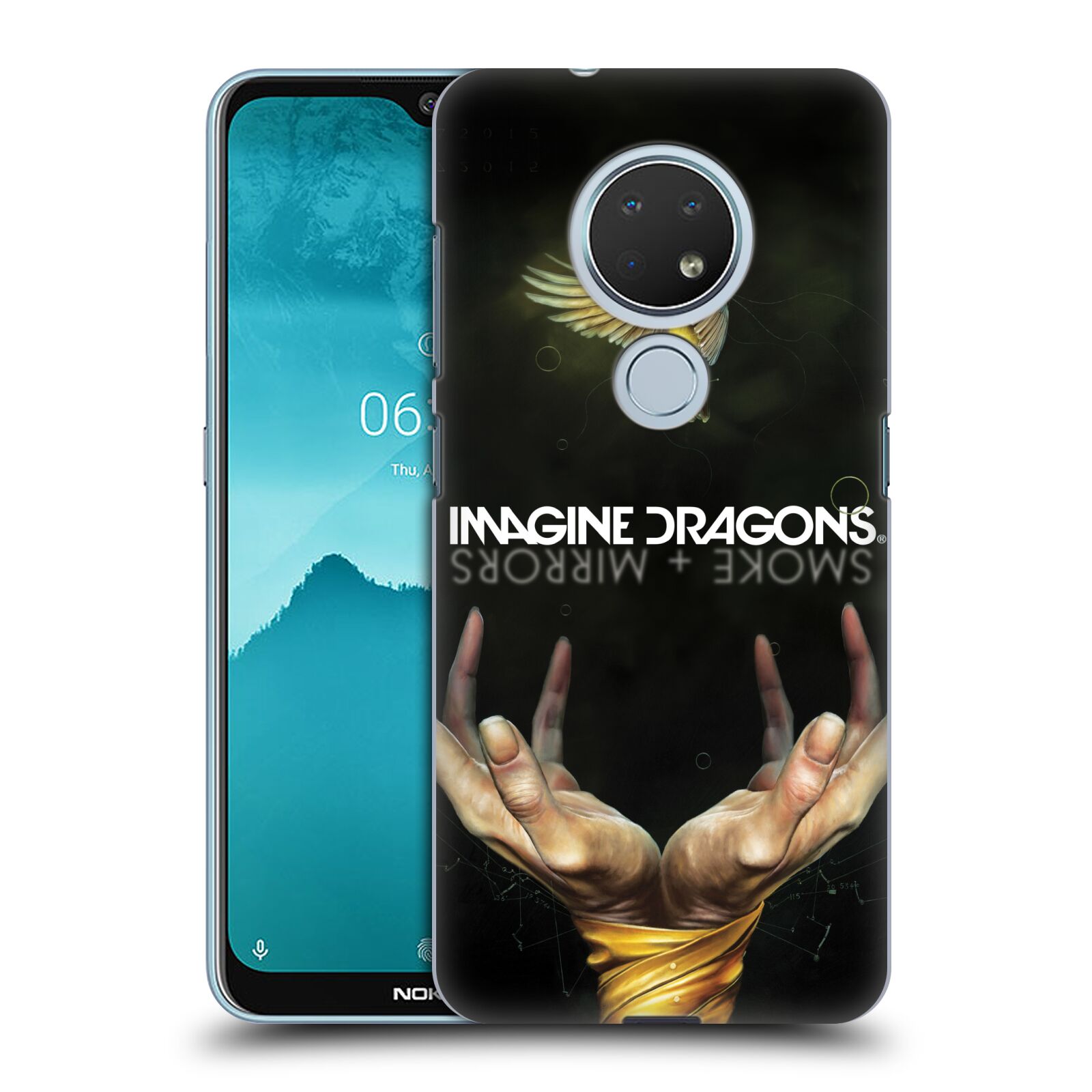 Pouzdro na mobil Nokia 6.2 - HEAD CASE - hudební skupina Imagine Dragons SMOKE and MIRRORS