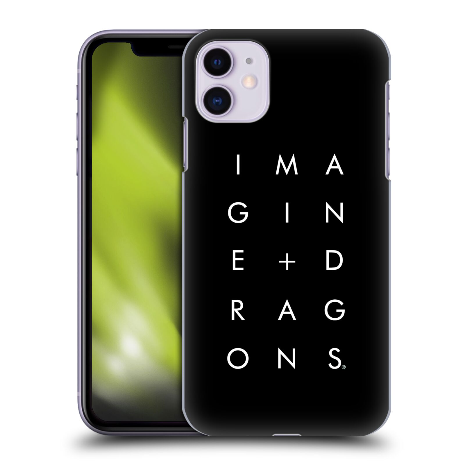 Pouzdro na mobil Apple Iphone 11 - HEAD CASE - hudební skupina Imagine Dragons logo