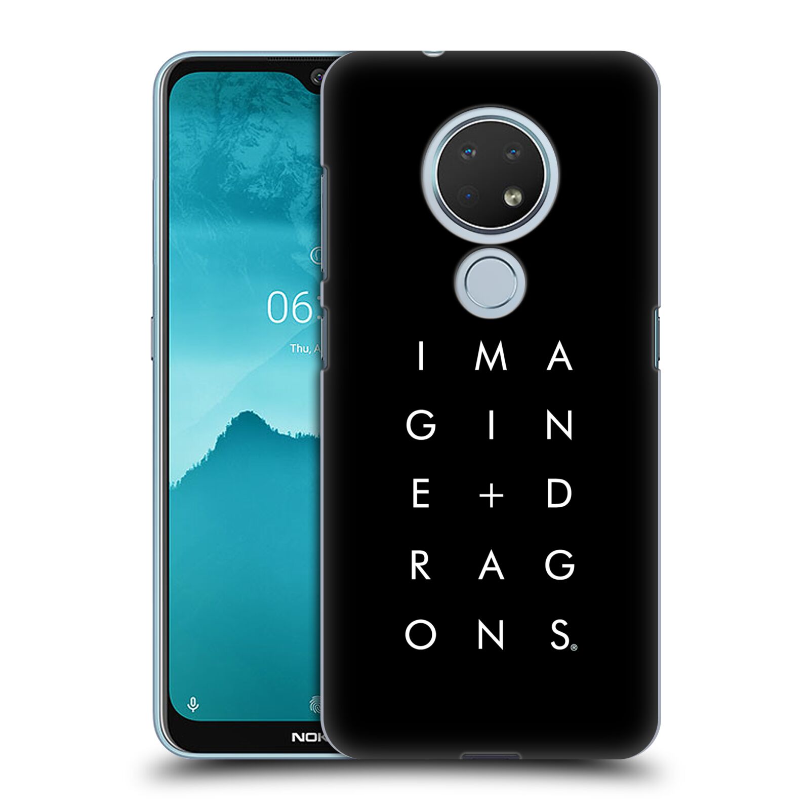 Pouzdro na mobil Nokia 6.2 - HEAD CASE - hudební skupina Imagine Dragons logo