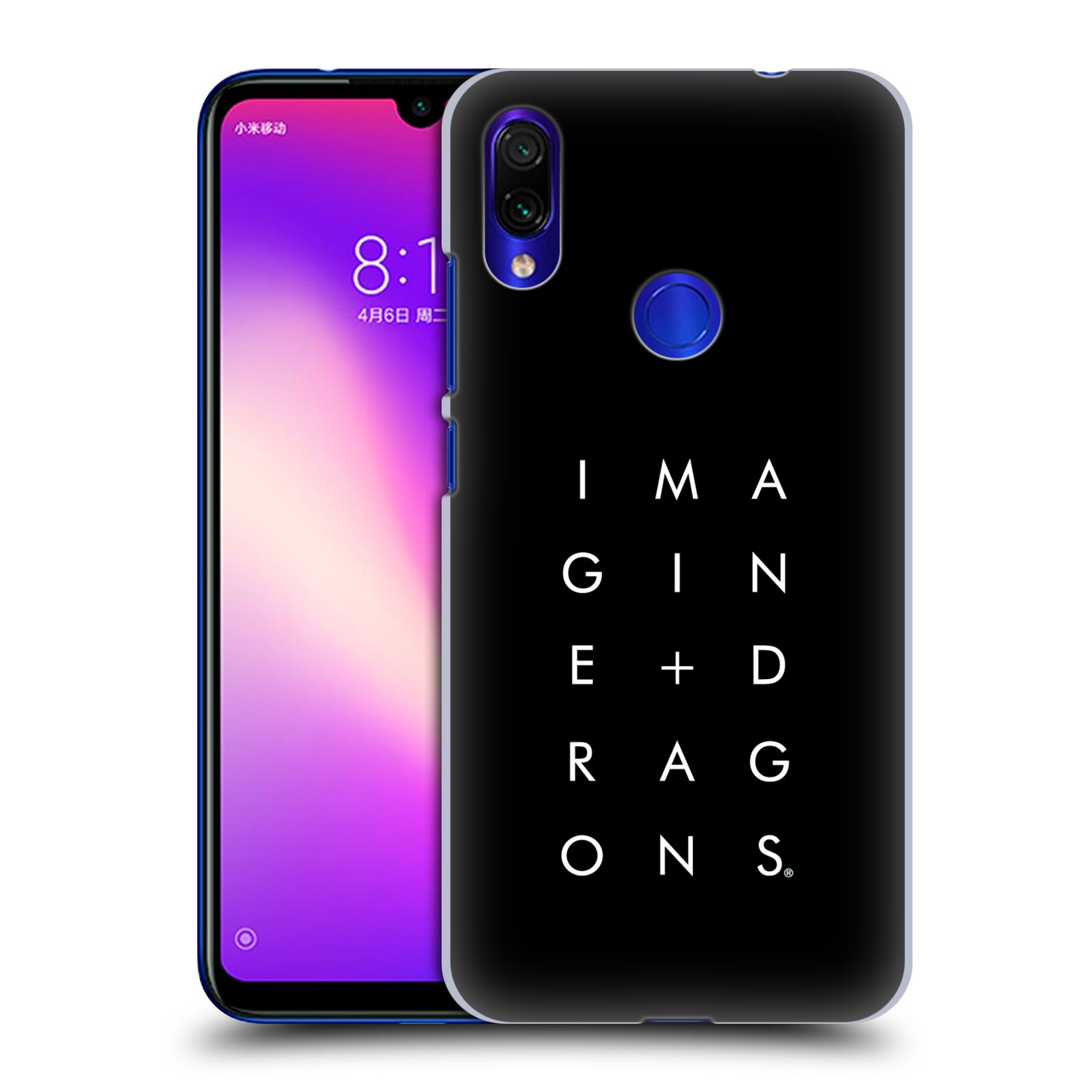 Pouzdro na mobil Xiaomi Redmi Note 7 - Head Case - hudební skupina Imagine Dragons logo