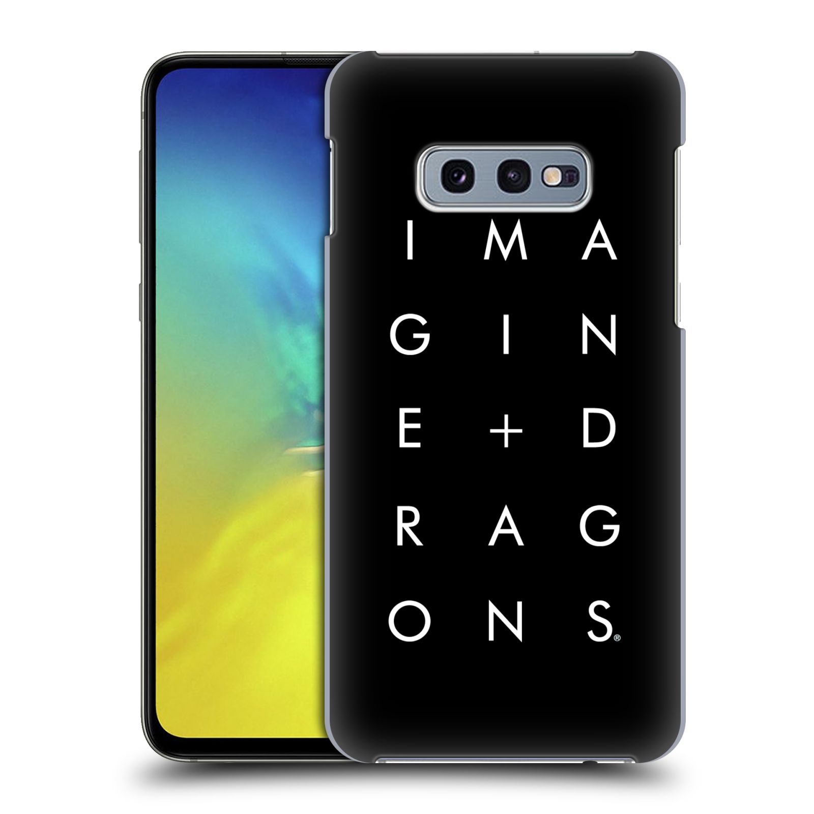 Pouzdro na mobil Samsung Galaxy S10e - HEAD CASE - hudební skupina Imagine Dragons logo