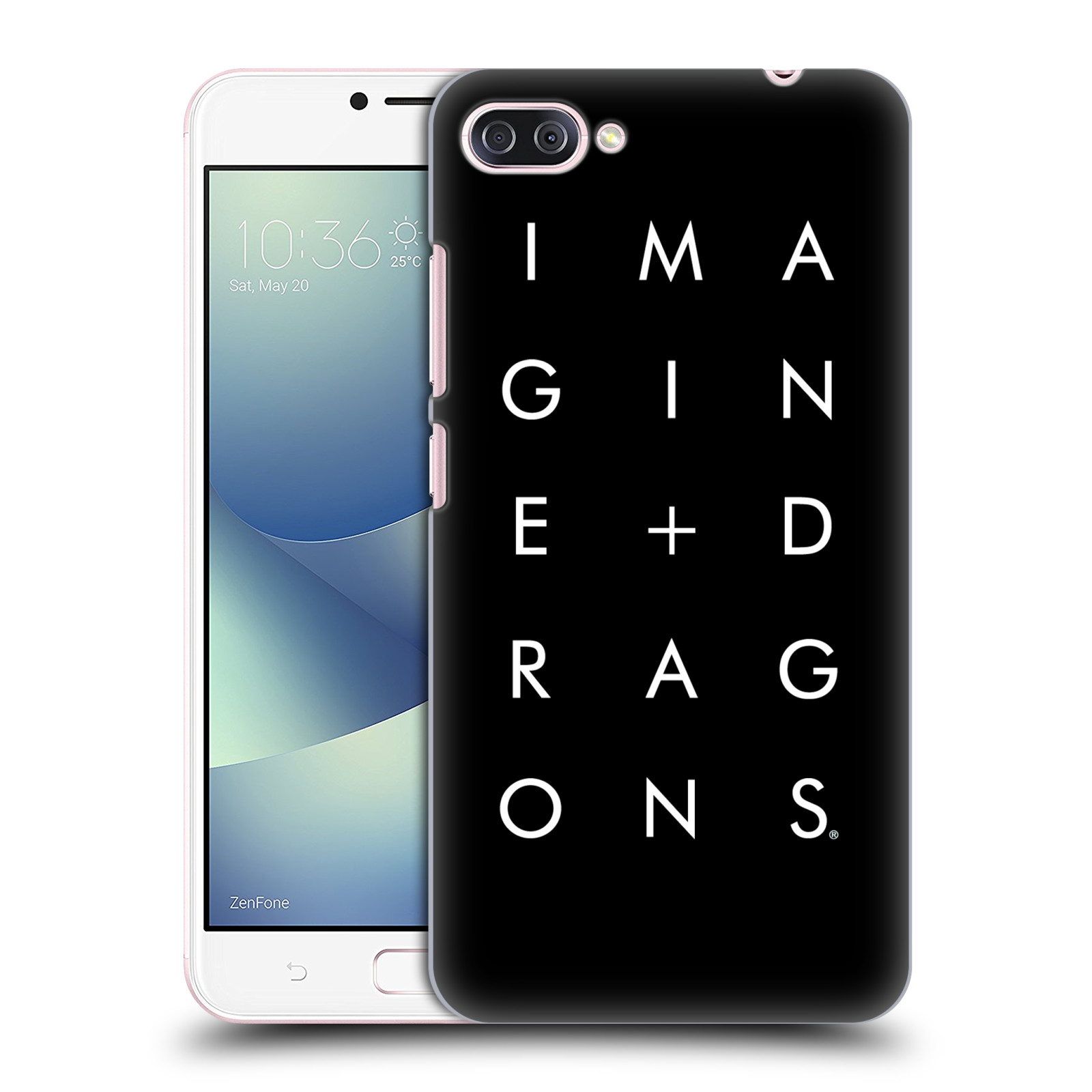 HEAD CASE plastový obal na mobil Asus Zenfone 4 MAX ZC554KL hudební skupina Imagine Dragons logo