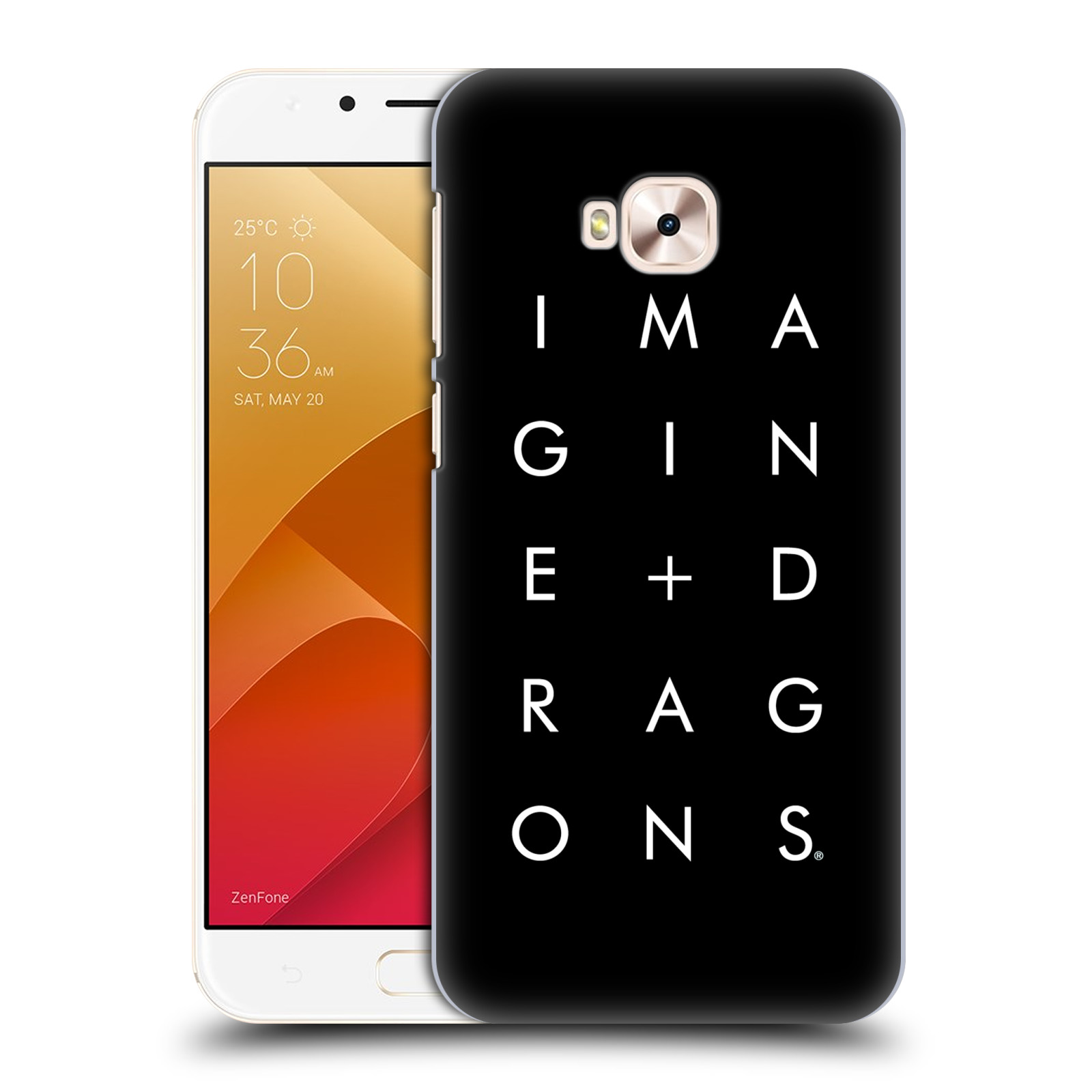 HEAD CASE plastový obal na mobil Asus Zenfone 4 Selfie Pro ZD552KL hudební skupina Imagine Dragons logo