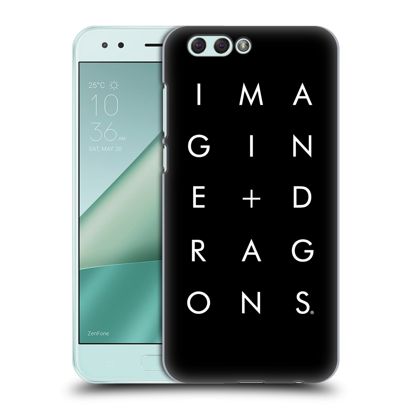 HEAD CASE plastový obal na mobil Asus Zenfone 4 ZE554KL hudební skupina Imagine Dragons logo