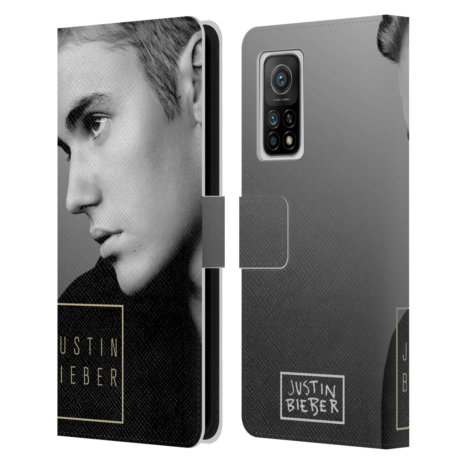 Pouzdro HEAD CASE na mobil Xiaomi Mi 10T / Mi 10T PRO  Justin Bieber - černobílé zrcadlo