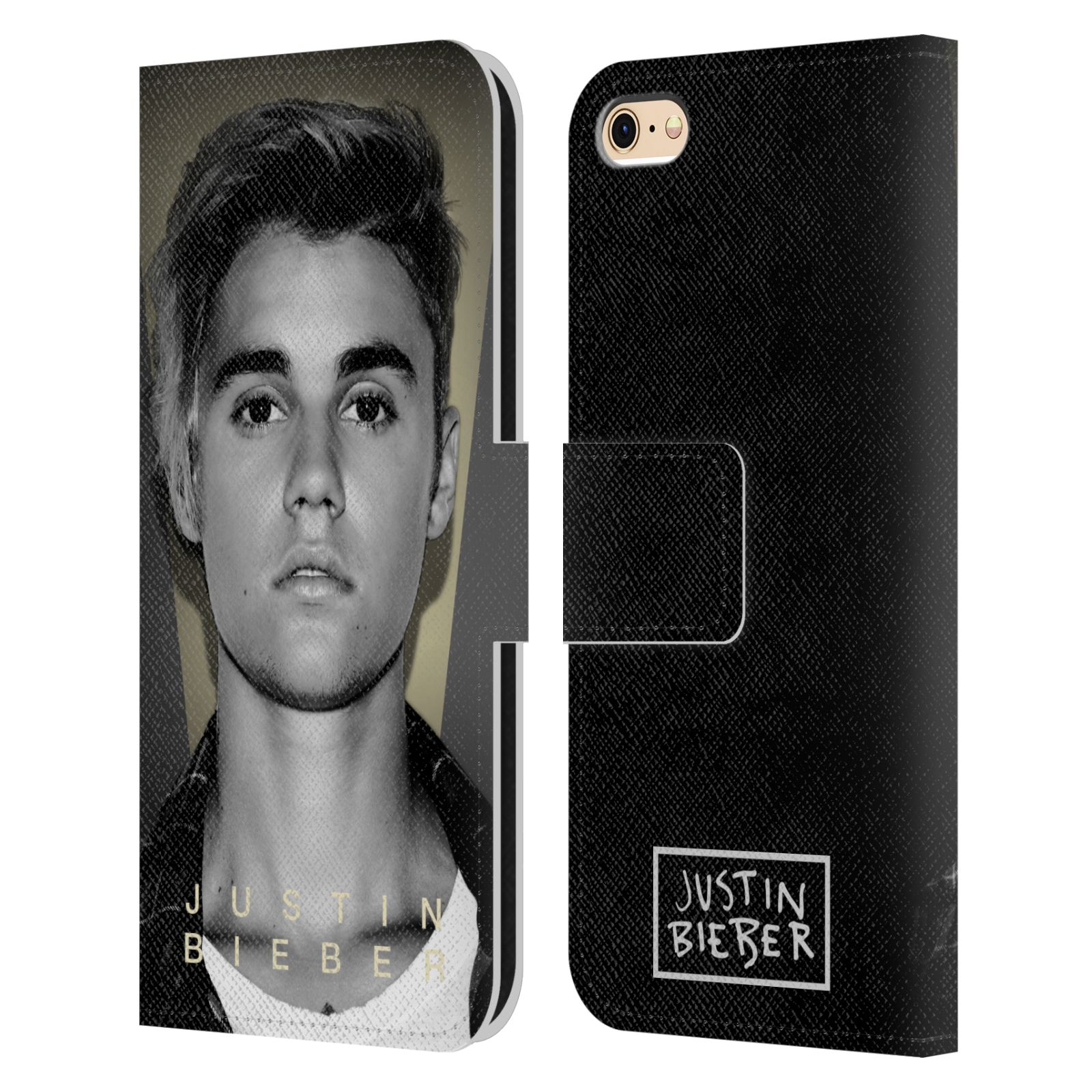 HEAD CASE Flipové pouzdro pro mobil Apple Iphone 6 / 6S originální potisk Justin Bieber foto portrét