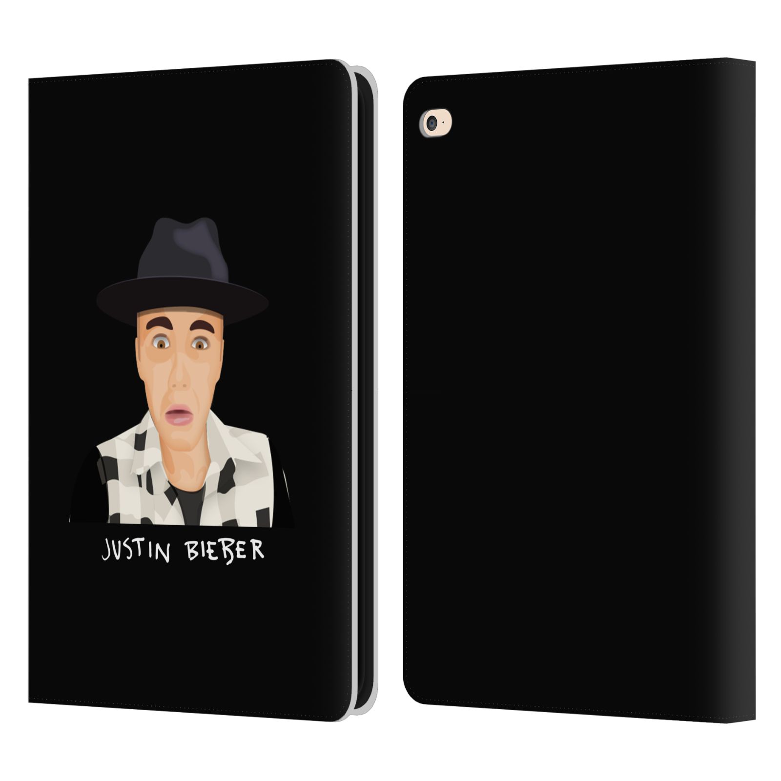 OFFICIAL JUSTIN BIEBER JUSTMOJIS LEATHER BOOK WALLET CASE COVER FOR