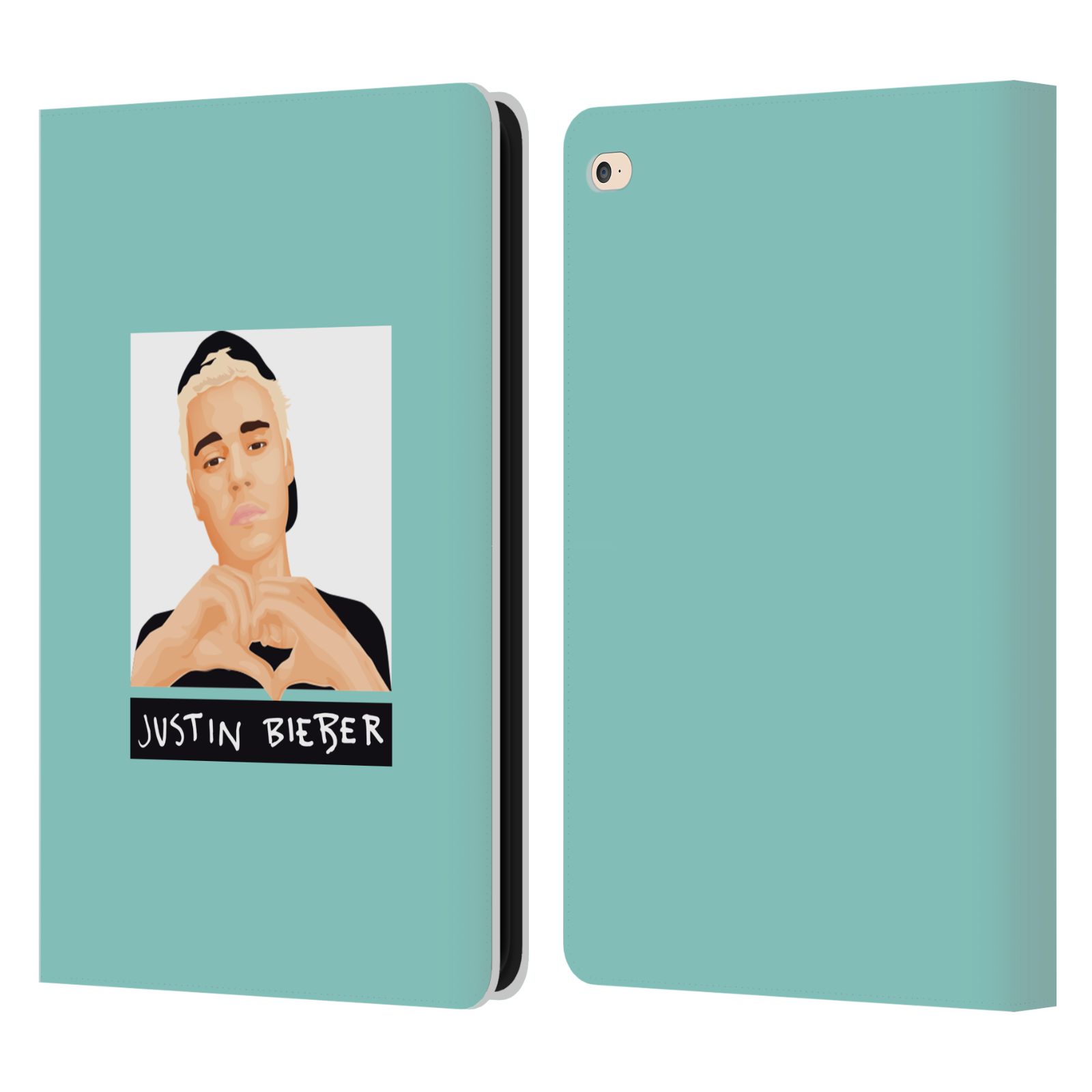 OFFICIAL JUSTIN BIEBER JUSTMOJIS LEATHER BOOK WALLET CASE COVER FOR