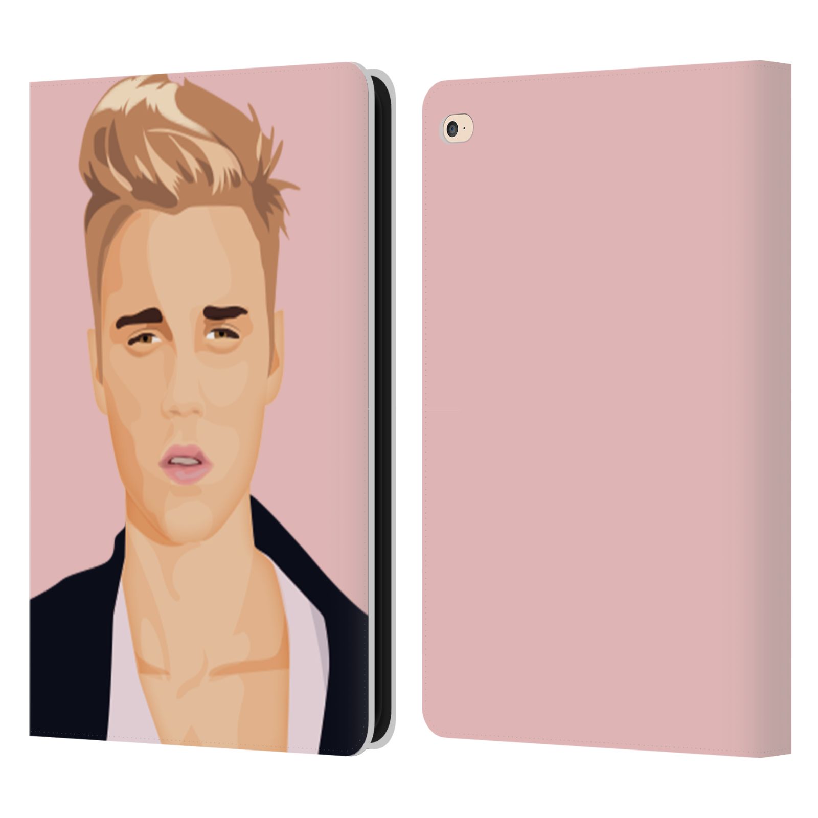 OFFICIAL JUSTIN BIEBER JUSTMOJIS LEATHER BOOK WALLET CASE COVER FOR