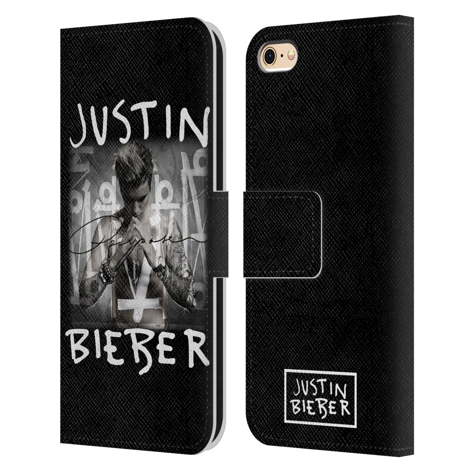 HEAD CASE Flipové pouzdro pro mobil Apple Iphone 6 / 6S originální potisk Justin Bieber Purpose