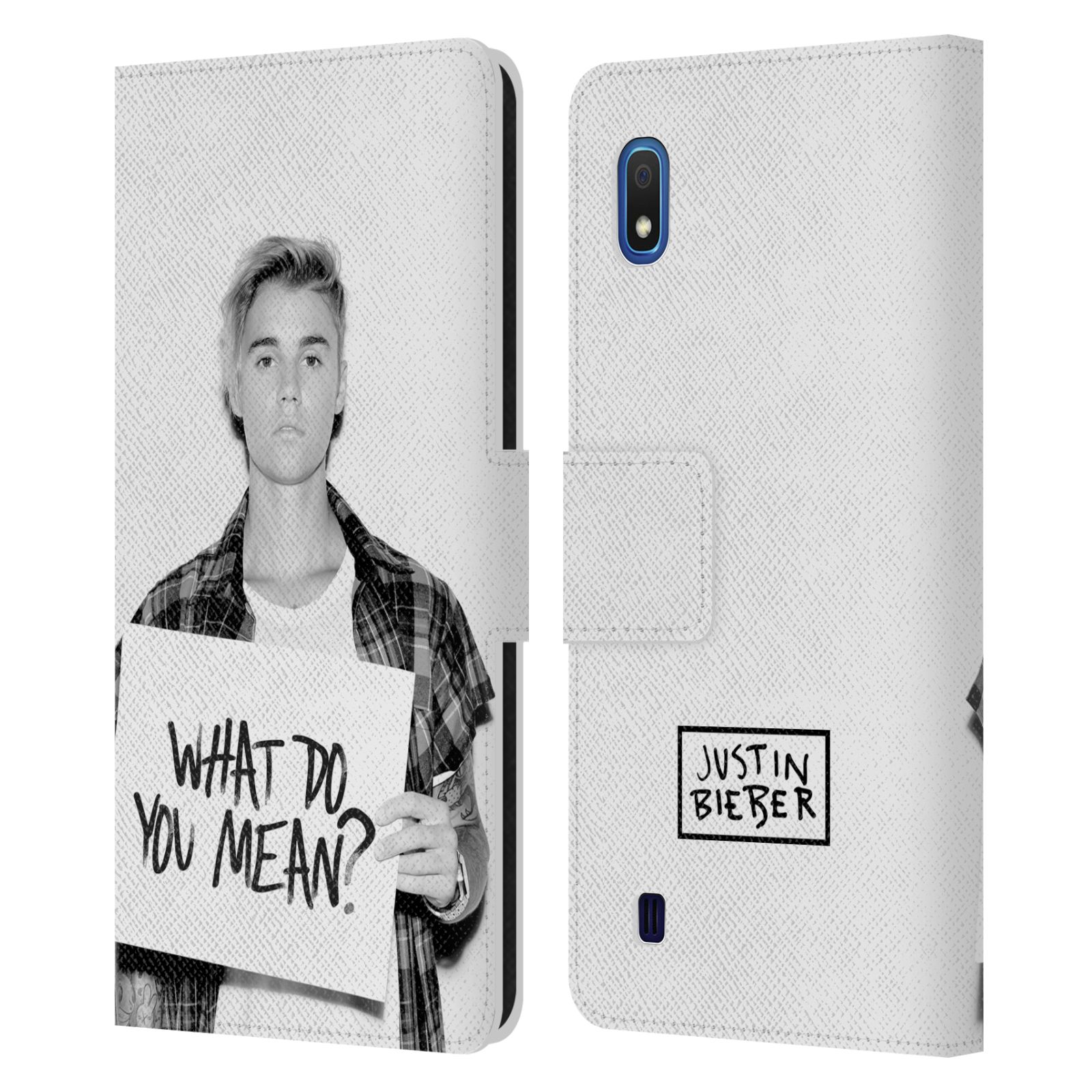 Pouzdro na mobil Samsung Galaxy A10 - Head Case - Justin Bieber - Foto What Do You Mean