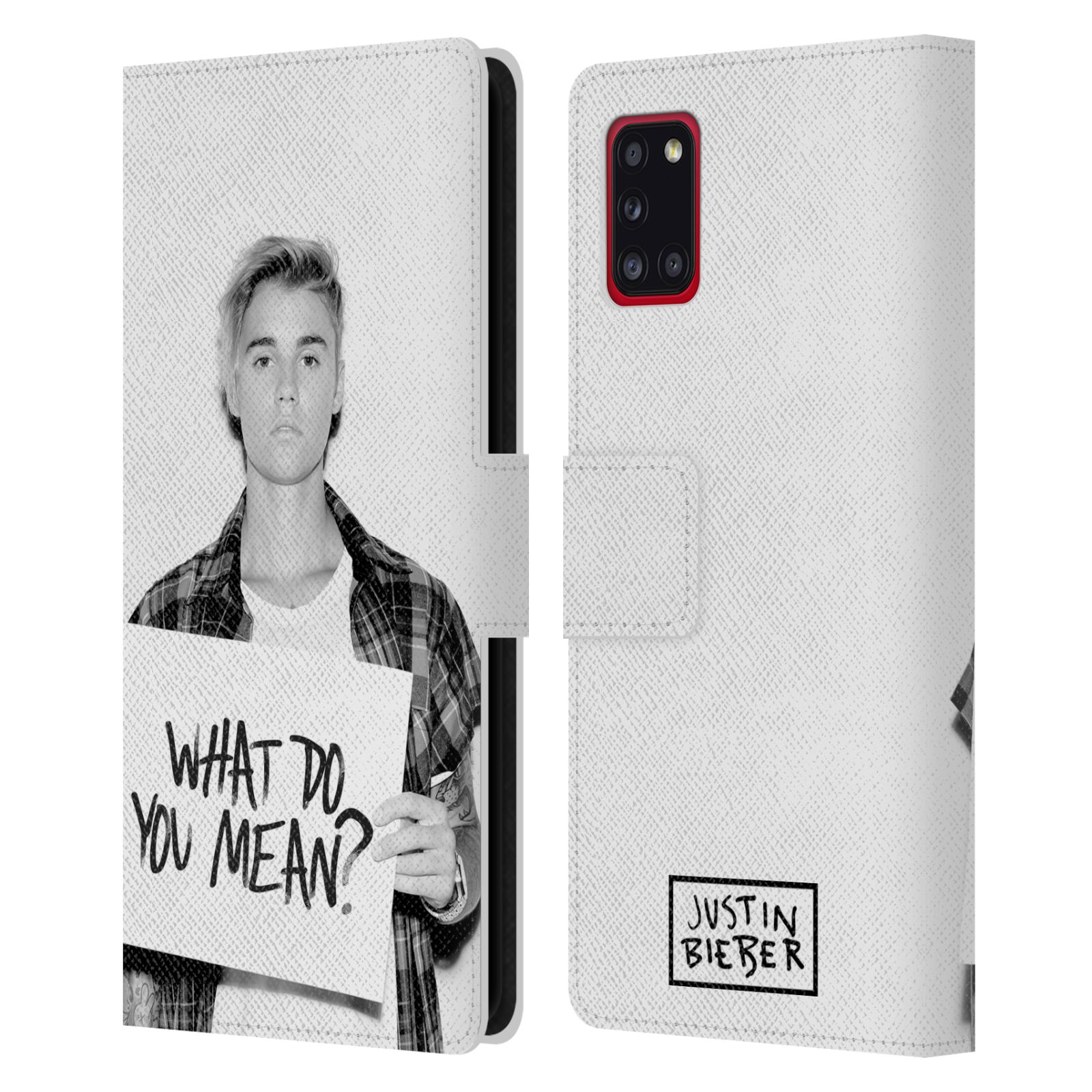 Pouzdro HEAD CASE na mobil Samsung Galaxy A31  Justin Bieber - Foto What Do You Mean