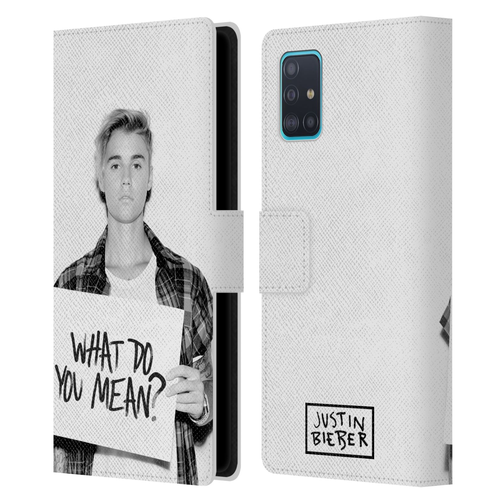 Pouzdro na mobil Samsung Galaxy A51 (A515F) - Head Case - Justin Bieber - Foto What Do You Mean