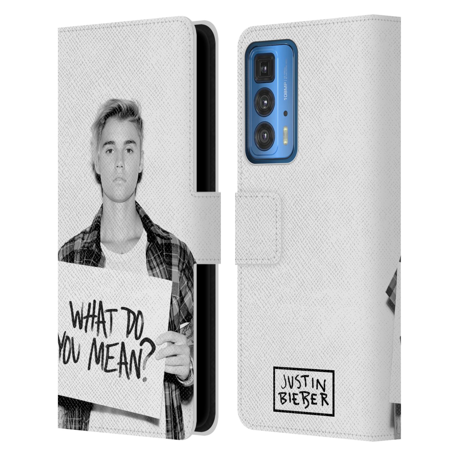 Pouzdro HEAD CASE na mobil Motorola EDGE 20 PRO  Justin Bieber - Foto What Do You Mean