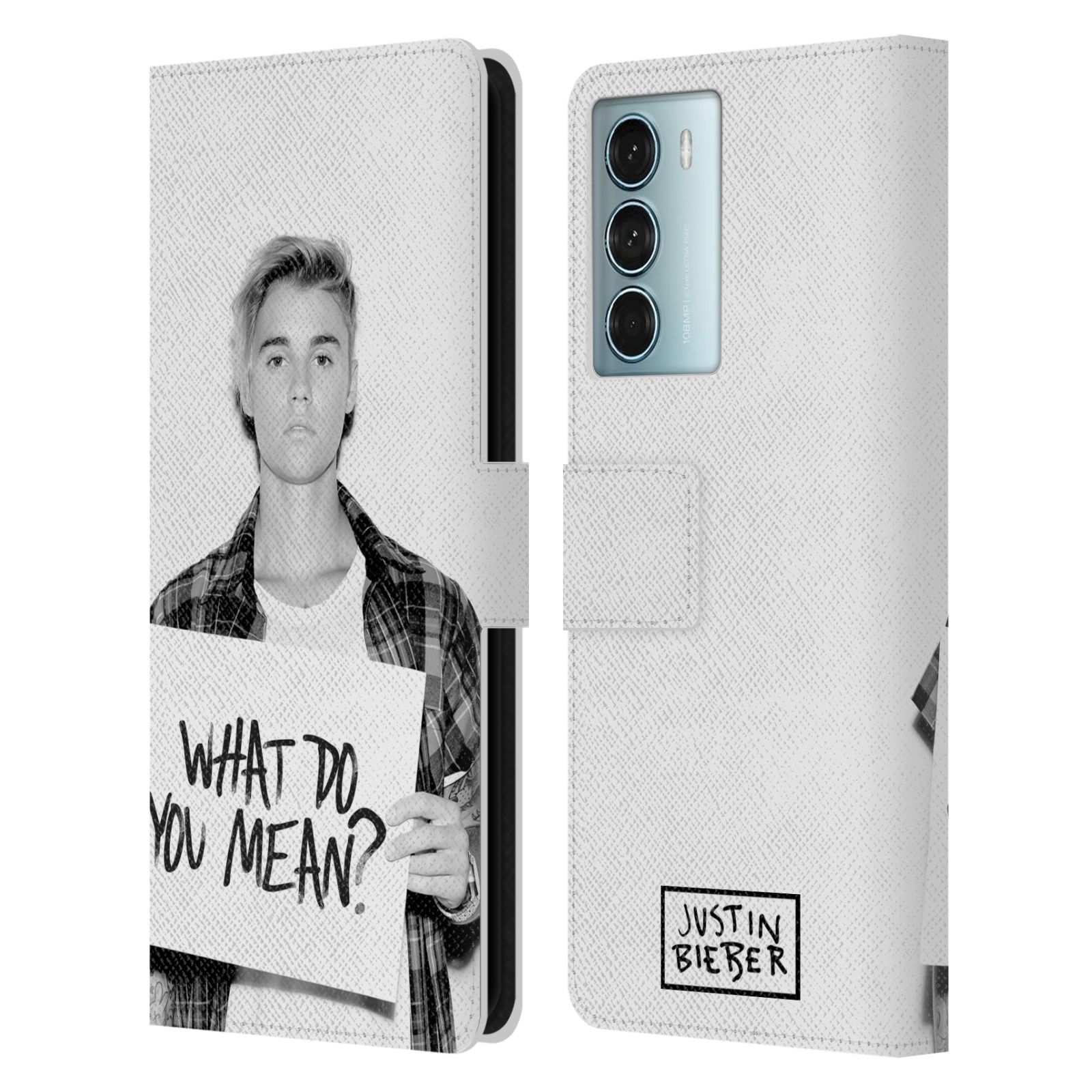 Pouzdro HEAD CASE na mobil Motorola Moto G200 5G  Justin Bieber - Foto What Do You Mean