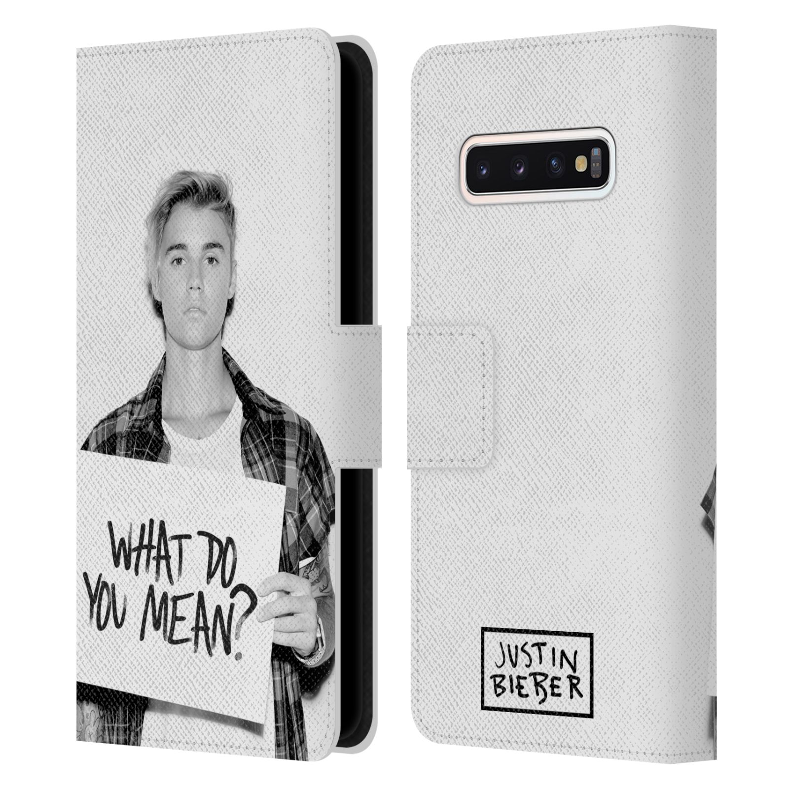 Pouzdro HEAD CASE na mobil Samsung Galaxy S10  Justin Bieber - Foto What Do You Mean