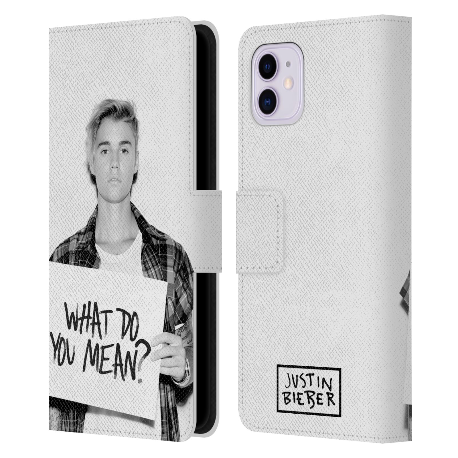 Pouzdro na mobil Apple Iphone 11 - Head Case - Justin Bieber - Foto What Do You Mean