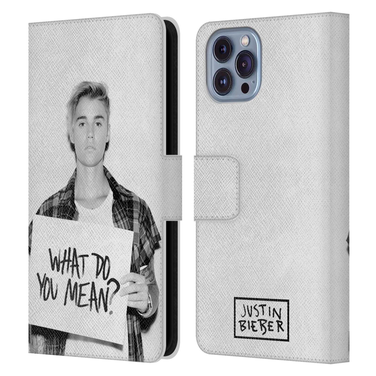 Pouzdro HEAD CASE na mobil Apple Iphone 14  Justin Bieber - Foto What Do You Mean
