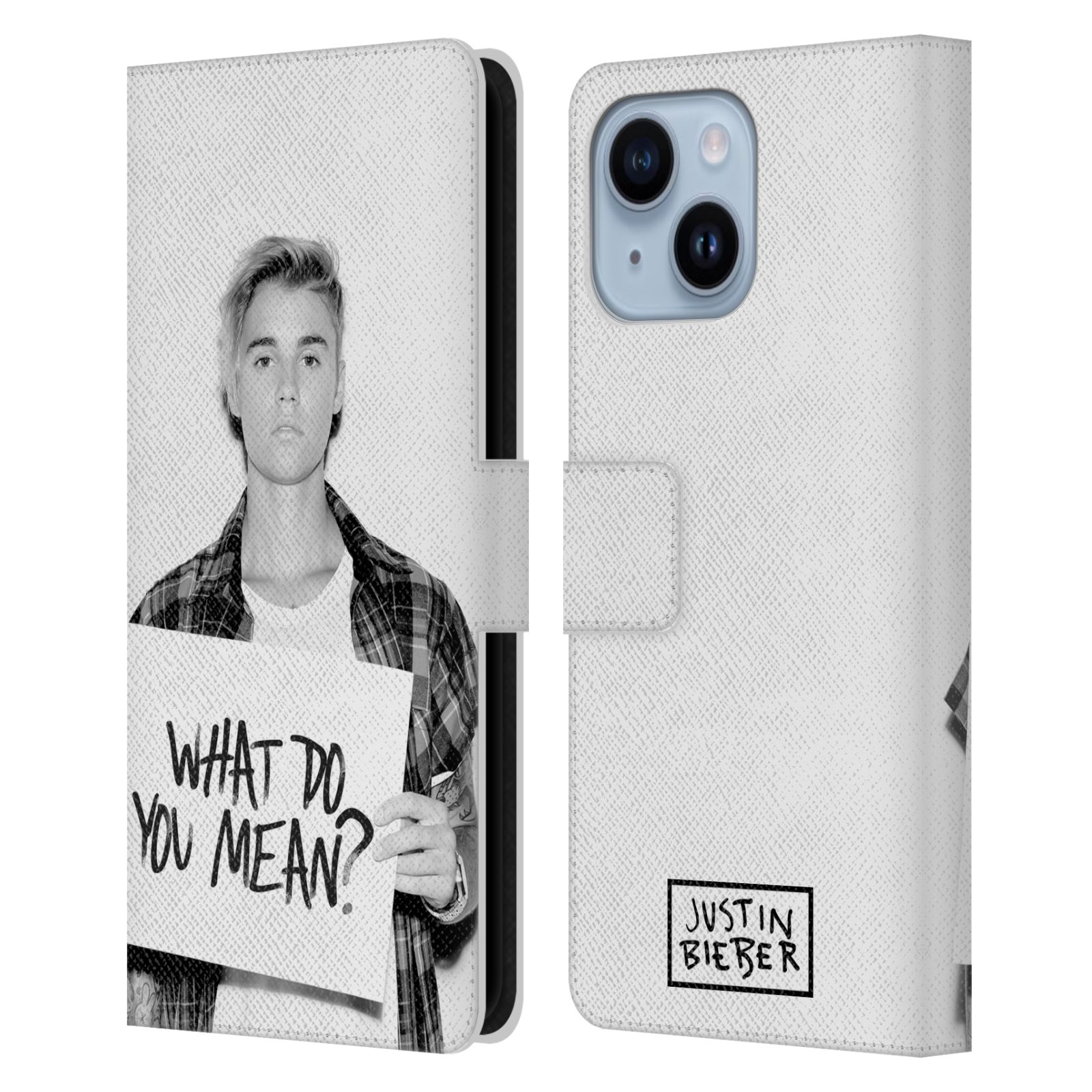 Pouzdro HEAD CASE na mobil Apple Iphone 14 PLUS  Justin Bieber - Foto What Do You Mean