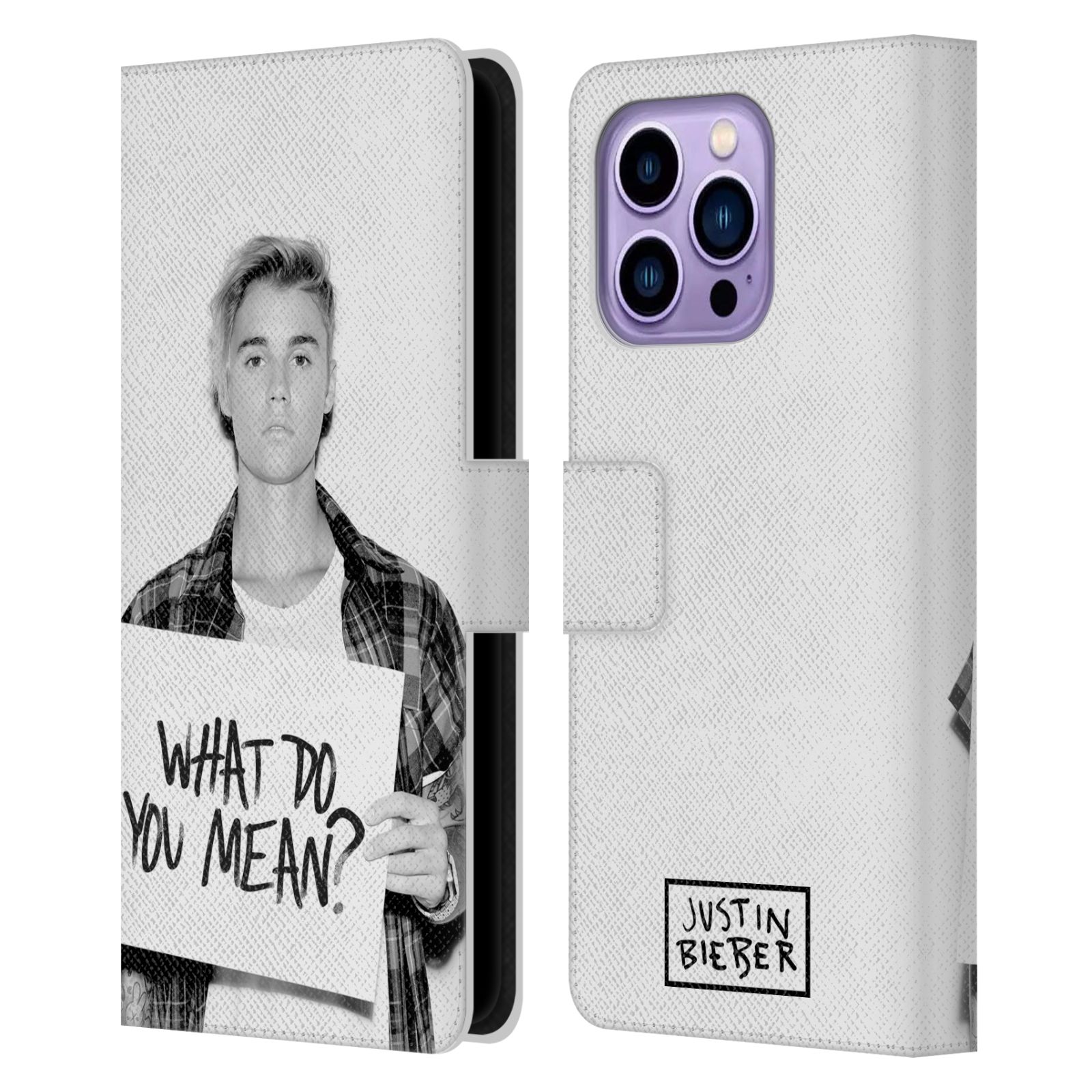 Pouzdro HEAD CASE na mobil Apple Iphone 14 PRO MAX  Justin Bieber - Foto What Do You Mean