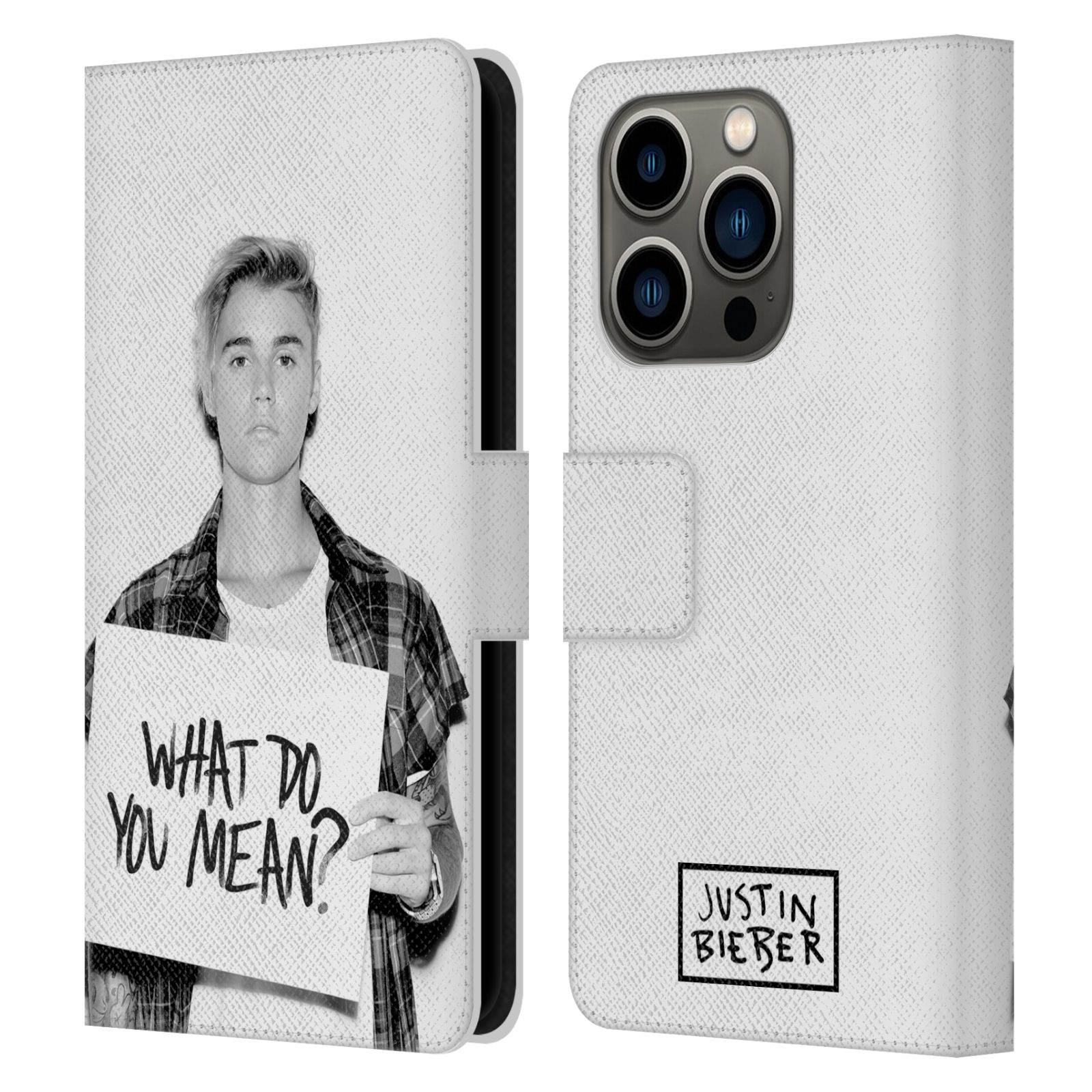 Pouzdro HEAD CASE na mobil Apple Iphone 14 PRO  Justin Bieber - Foto What Do You Mean