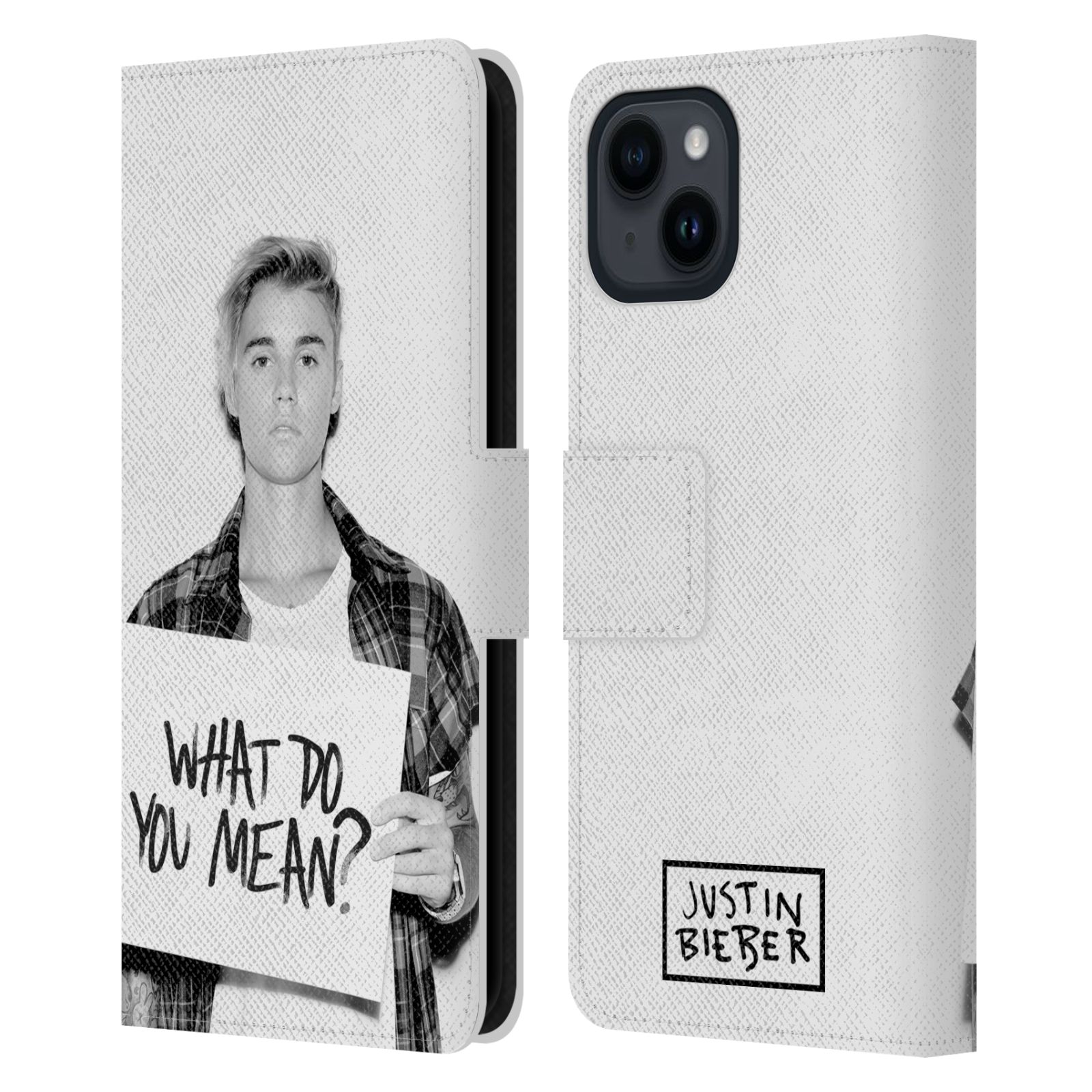 Pouzdro HEAD CASE na mobil Apple Iphone 15  Justin Bieber - Foto What Do You Mean