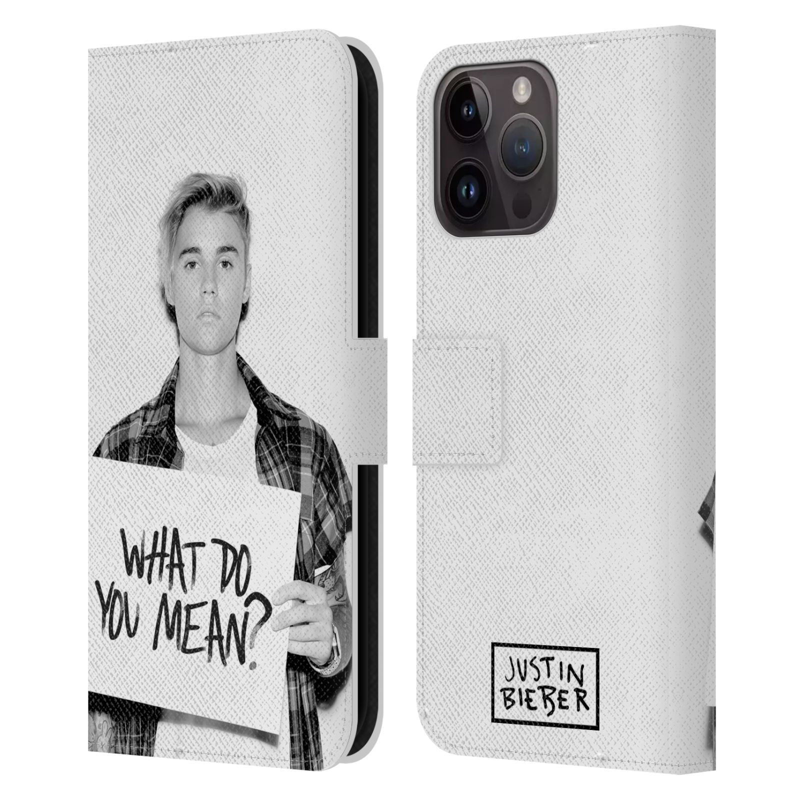 Pouzdro HEAD CASE na mobil Apple Iphone 15 PRO MAX  Justin Bieber - Foto What Do You Mean