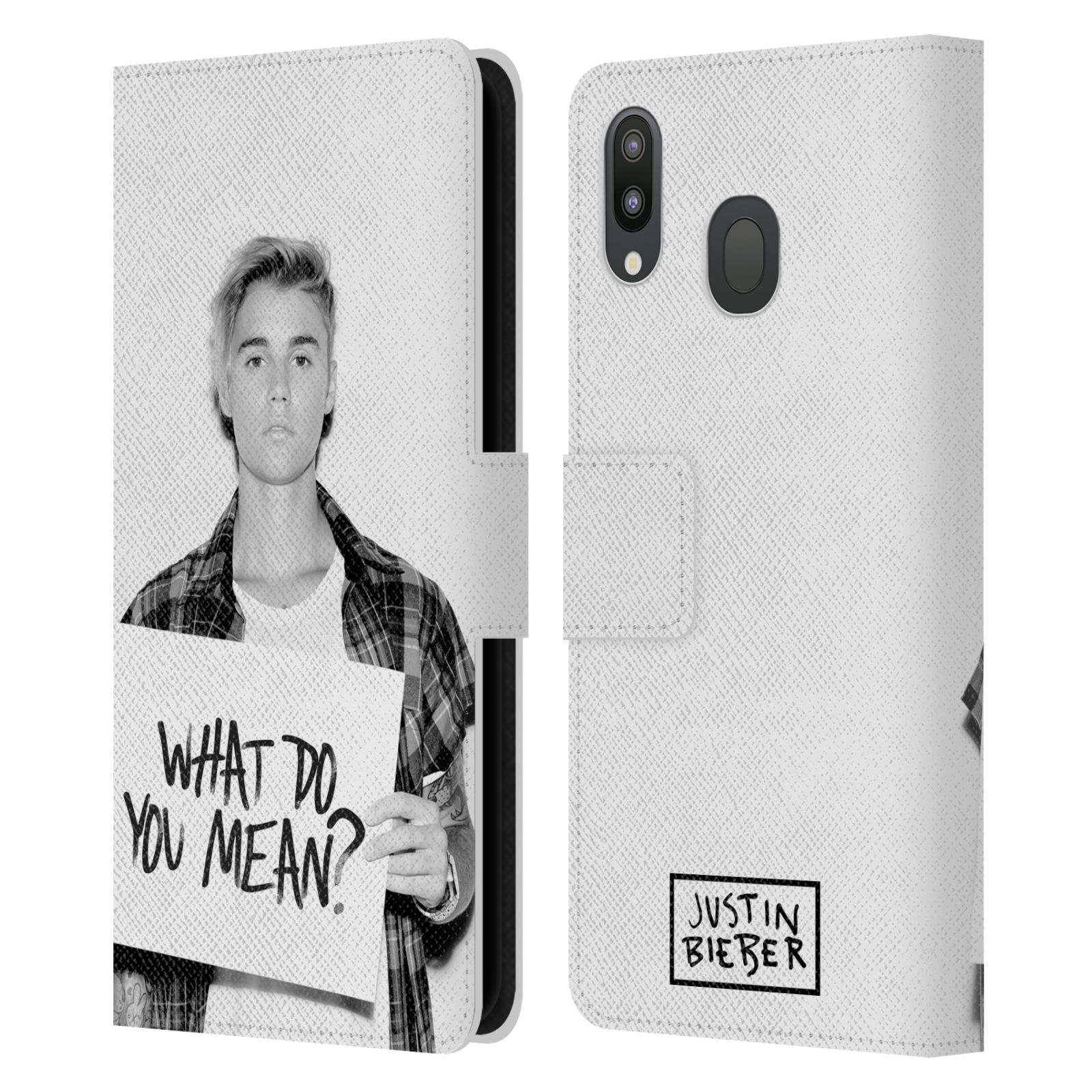 Pouzdro na mobil Samsung Galaxy M20 - Head Case - Justin Bieber - Foto What Do You Mean