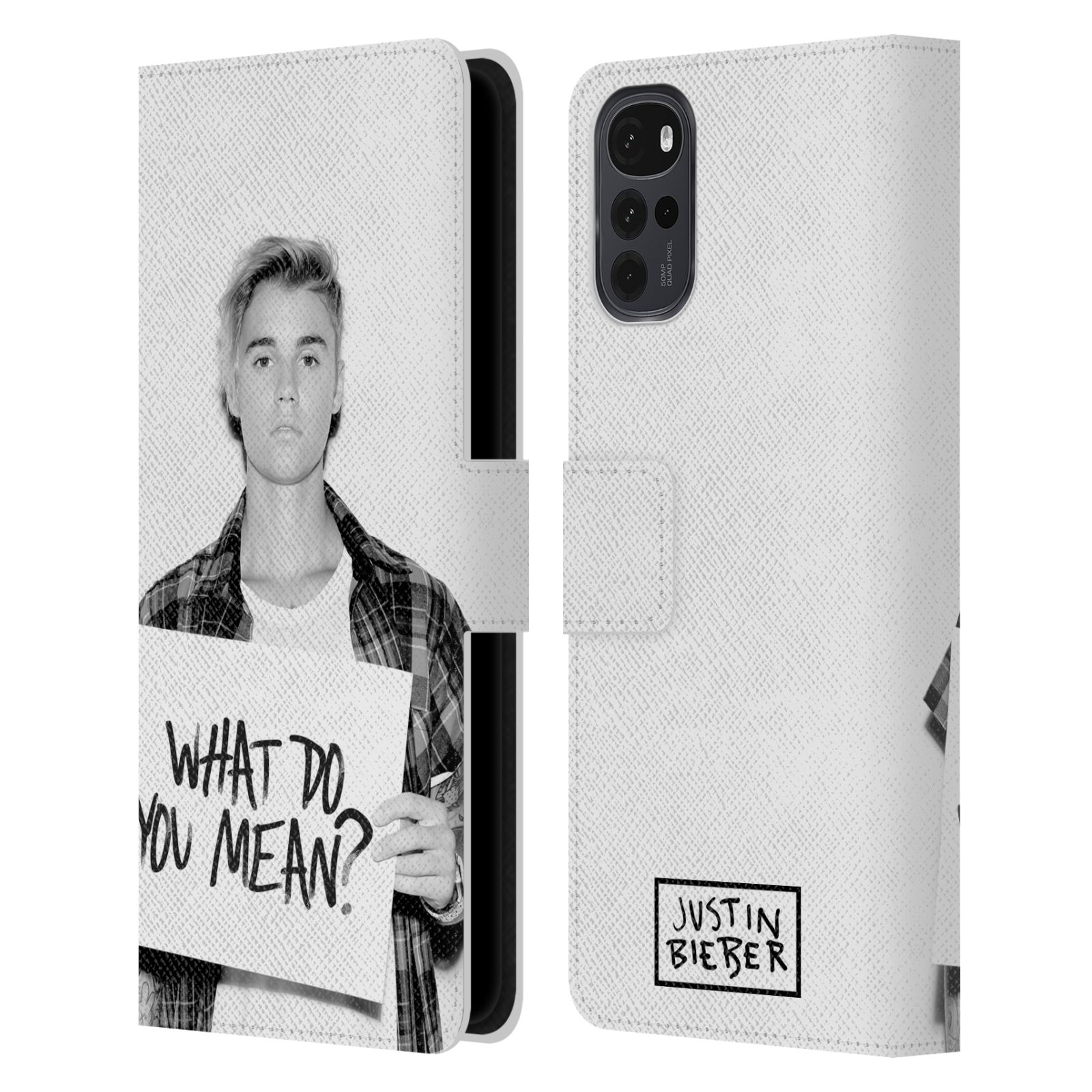 Pouzdro HEAD CASE na mobil Motorola Moto G22  Justin Bieber - Foto What Do You Mean