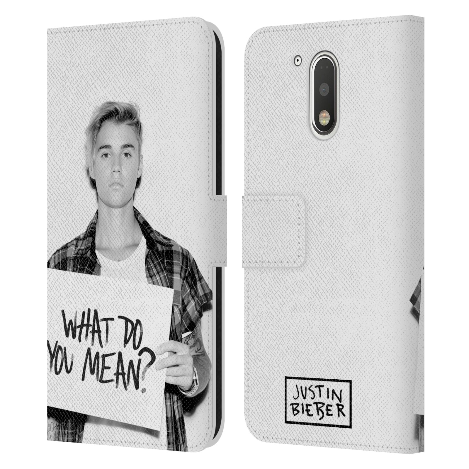 Pouzdro HEAD CASE na mobil Motorola Moto G41  Justin Bieber - Foto What Do You Mean