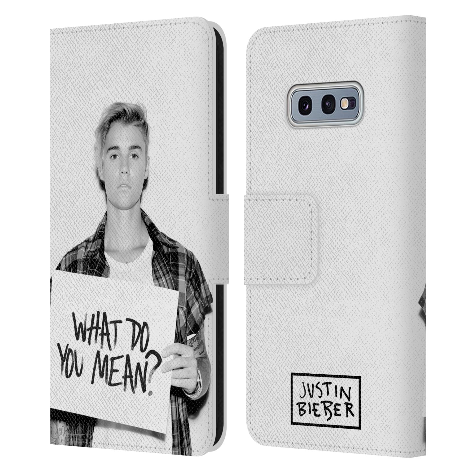 Pouzdro HEAD CASE na mobil Samsung Galaxy S10e  Justin Bieber - Foto What Do You Mean
