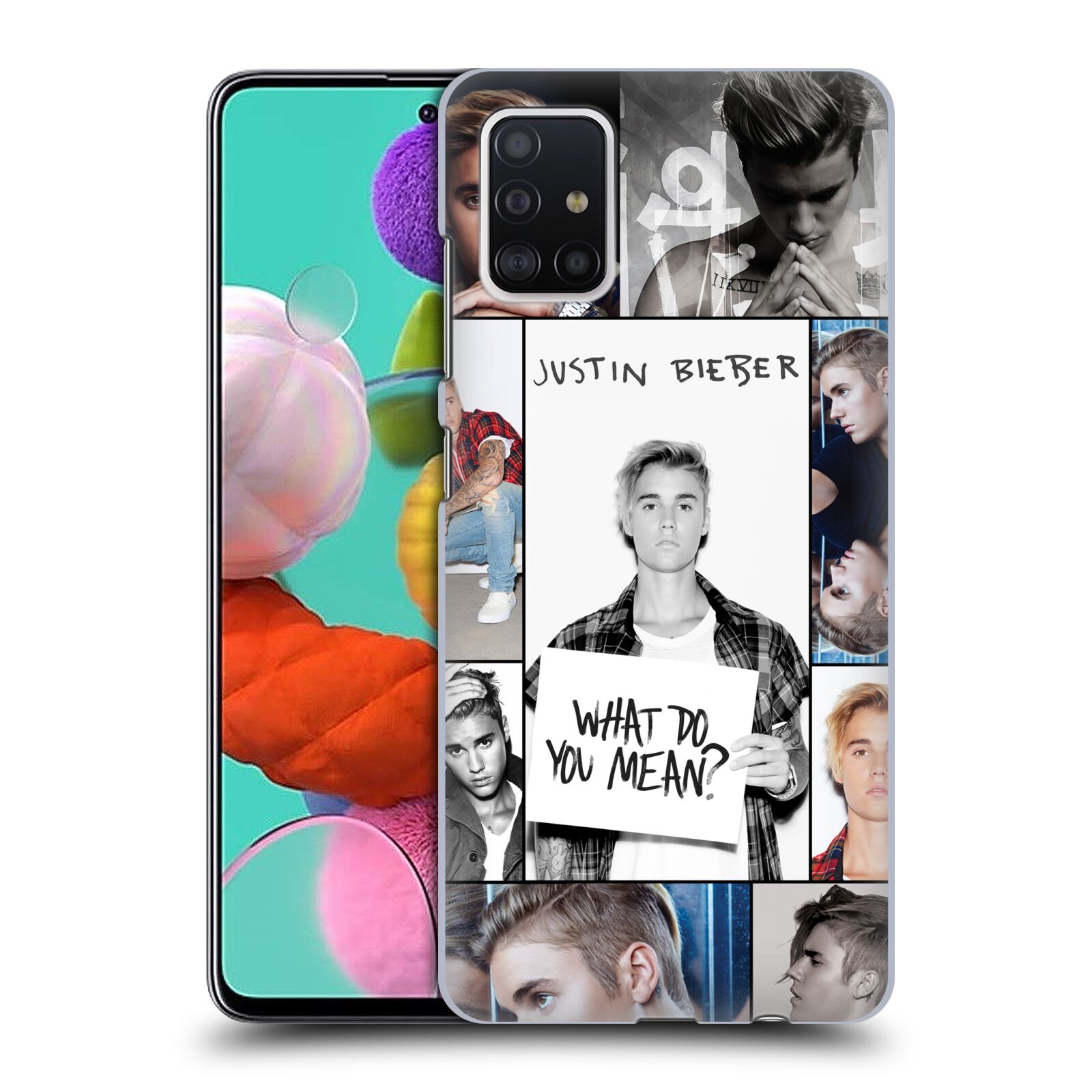 Pouzdro na mobil Samsung Galaxy A51 - HEAD CASE - Justin Bieber foto Purpose malé fotky