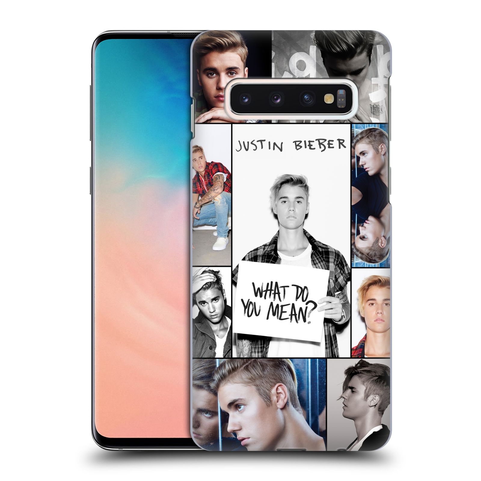 Pouzdro na mobil Samsung Galaxy S10 - HEAD CASE - Justin Bieber foto Purpose malé fotky