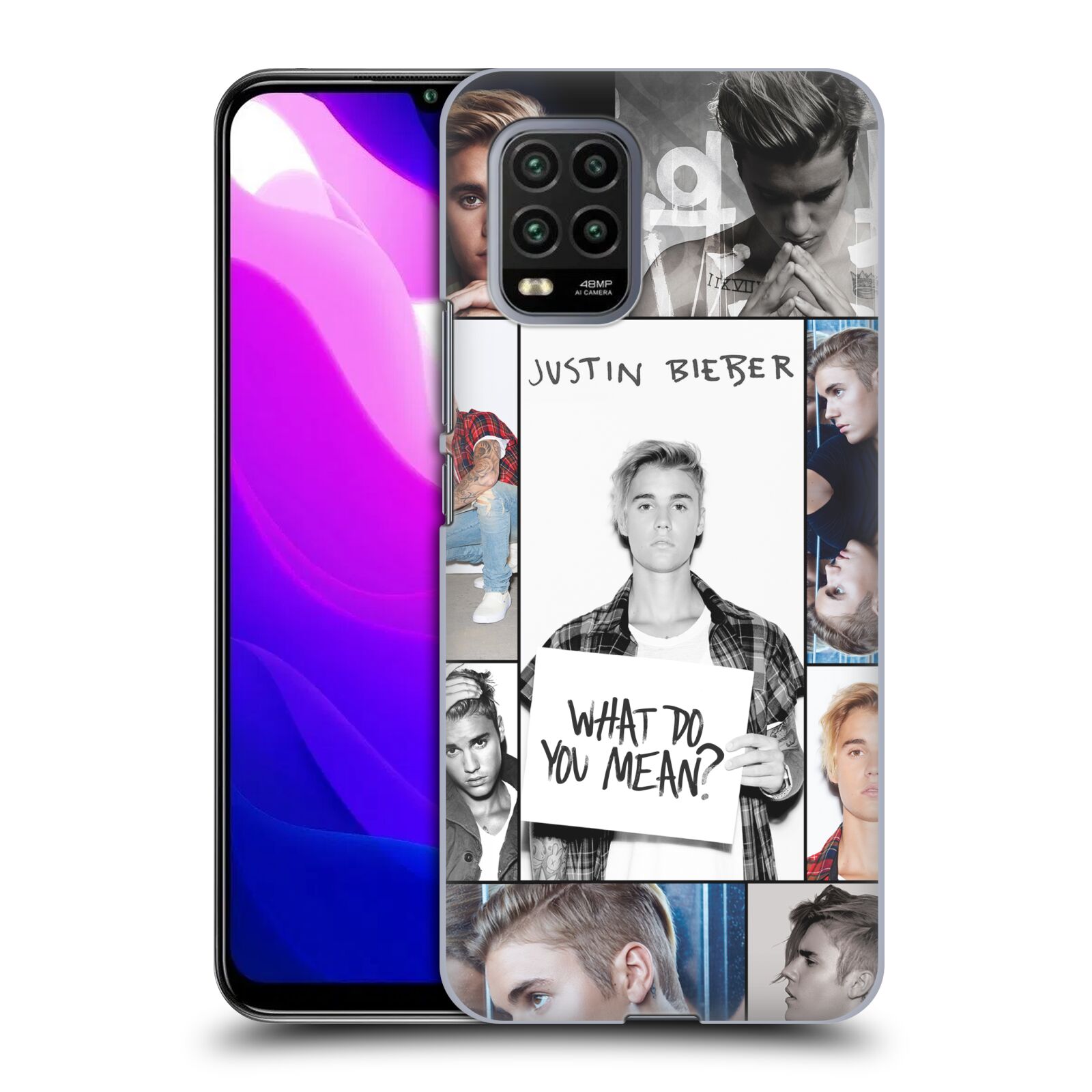 Zadní kryt, obal na mobil Xiaomi Mi 10 LITE Justin Bieber foto Purpose malé fotky